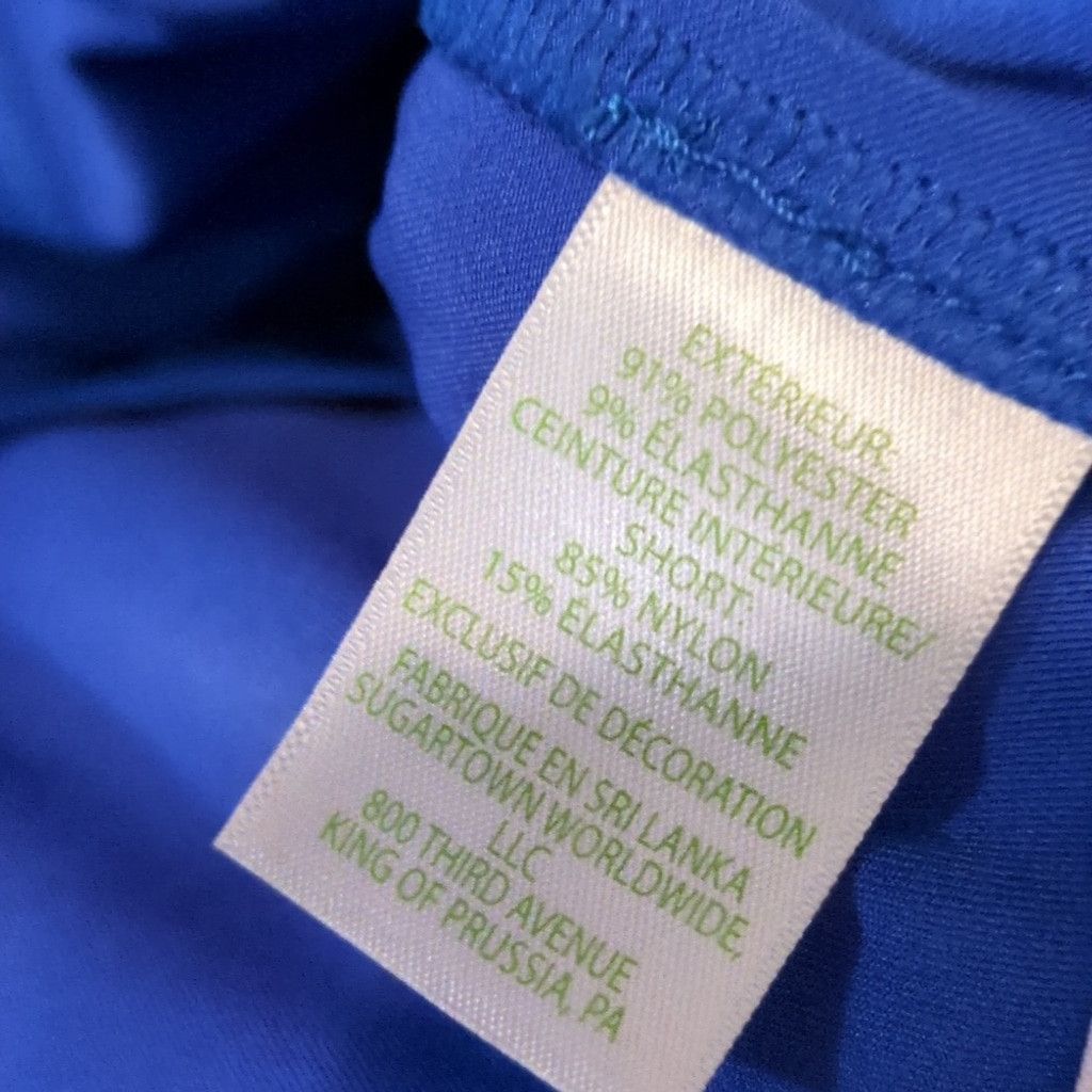 Lilly Pulitzer Lilly Pulitzer Luxletic Martinique Blue Kimika Skort Sz. 12 Size 34" / US 12 / IT 48 - 7 Thumbnail