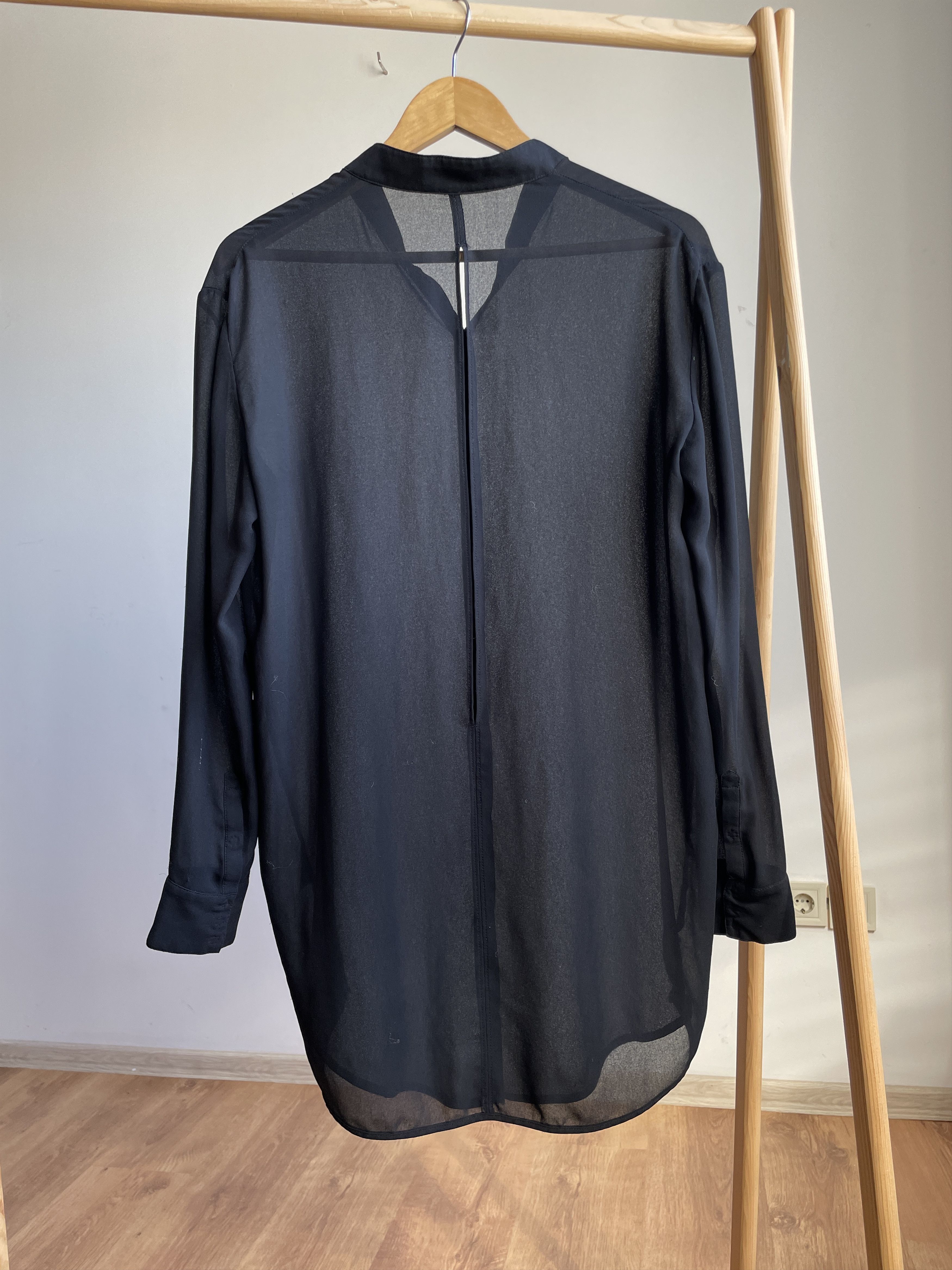 Acne Studios Acne Studios SS12 Womens With You Open Back Sheer Blouse Size XS / US 0-2 / IT 36-38 - 2 Thumbnail