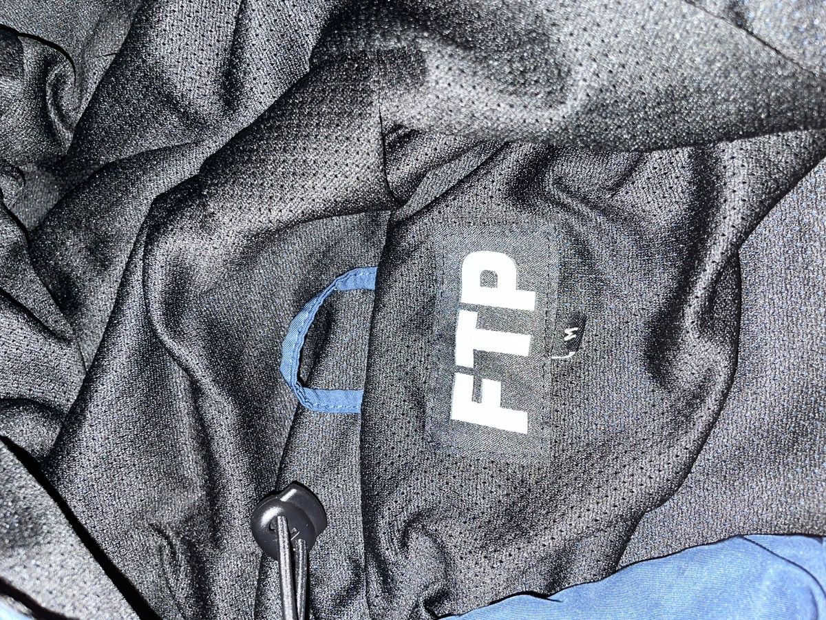 Fuck The Population FTP Repeat Waterproof Anorak Navy | M Size US M / EU 48-50 / 2 - 2 Thumbnail