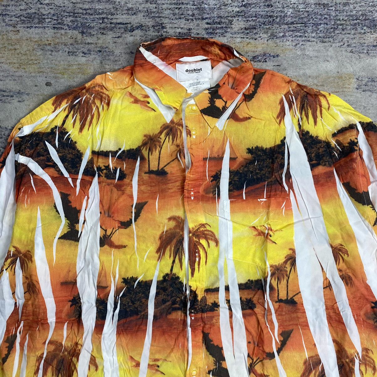 Doublet × Japanese Brand Doublet aloha hawaiian rayon shirt Size US L / EU 52-54 / 3 - 4 Thumbnail