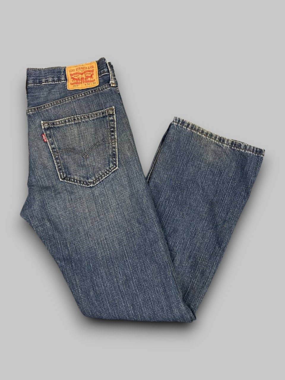 Levi's levis 527 bootcut flare denim nice design Size US 35 - 1 Thumbnail