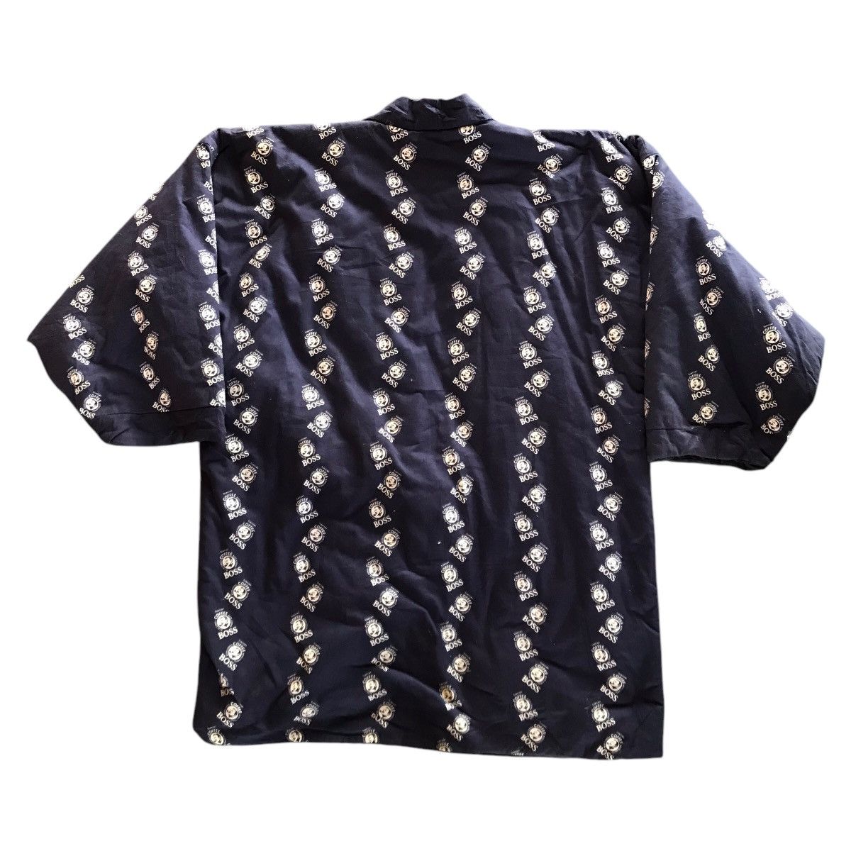 Japanese Brand Vintage Suntory Coffee Boss Cardigan Kimono Hanten ful print Size US L / EU 52-54 / 3 - 7 Thumbnail