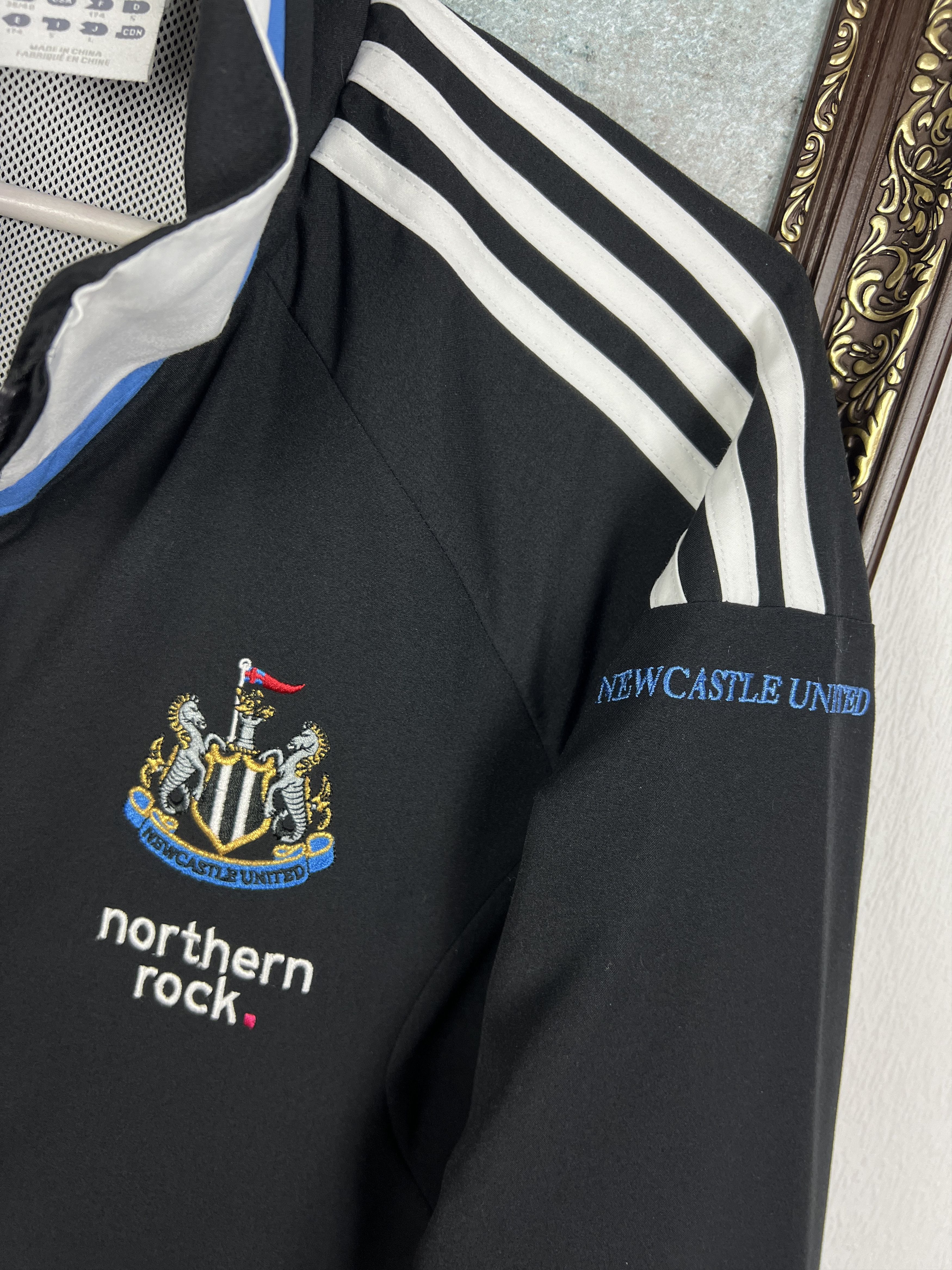 Adidas Vintage Newcastle United Football Jacket Soccer Track Top Size US M / EU 48-50 / 2 - 5 Thumbnail