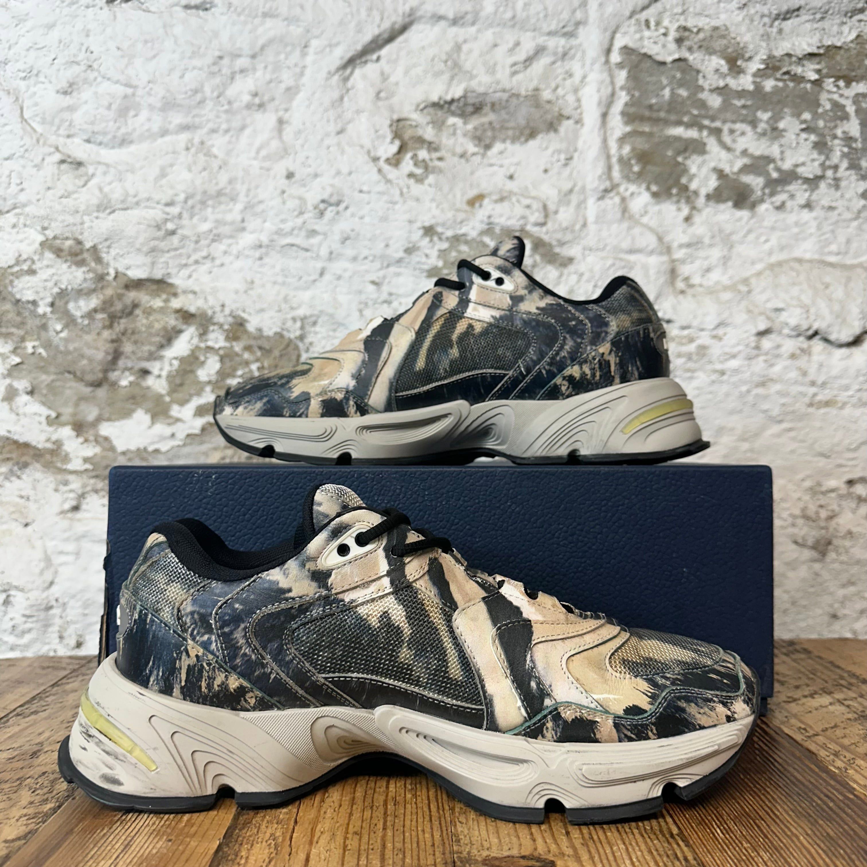 Dior Dior CD1 Black Marble Sneaker Sz 8 (41) Size US 8 / EU 41 - 2 Thumbnail