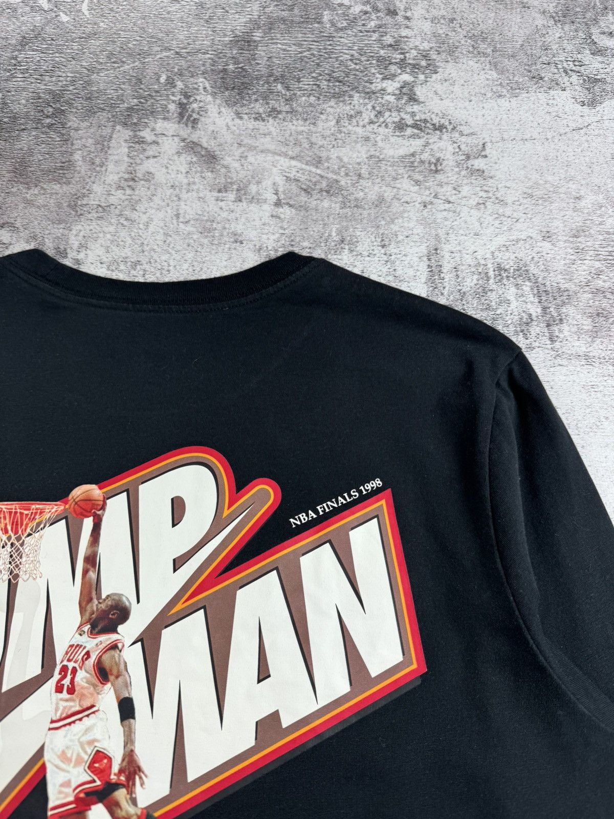 Nike Air Michael Jordan Jump Man Basketball Longsleeve T Shirt Tee Size US L / EU 52-54 / 3 - 9 Thumbnail
