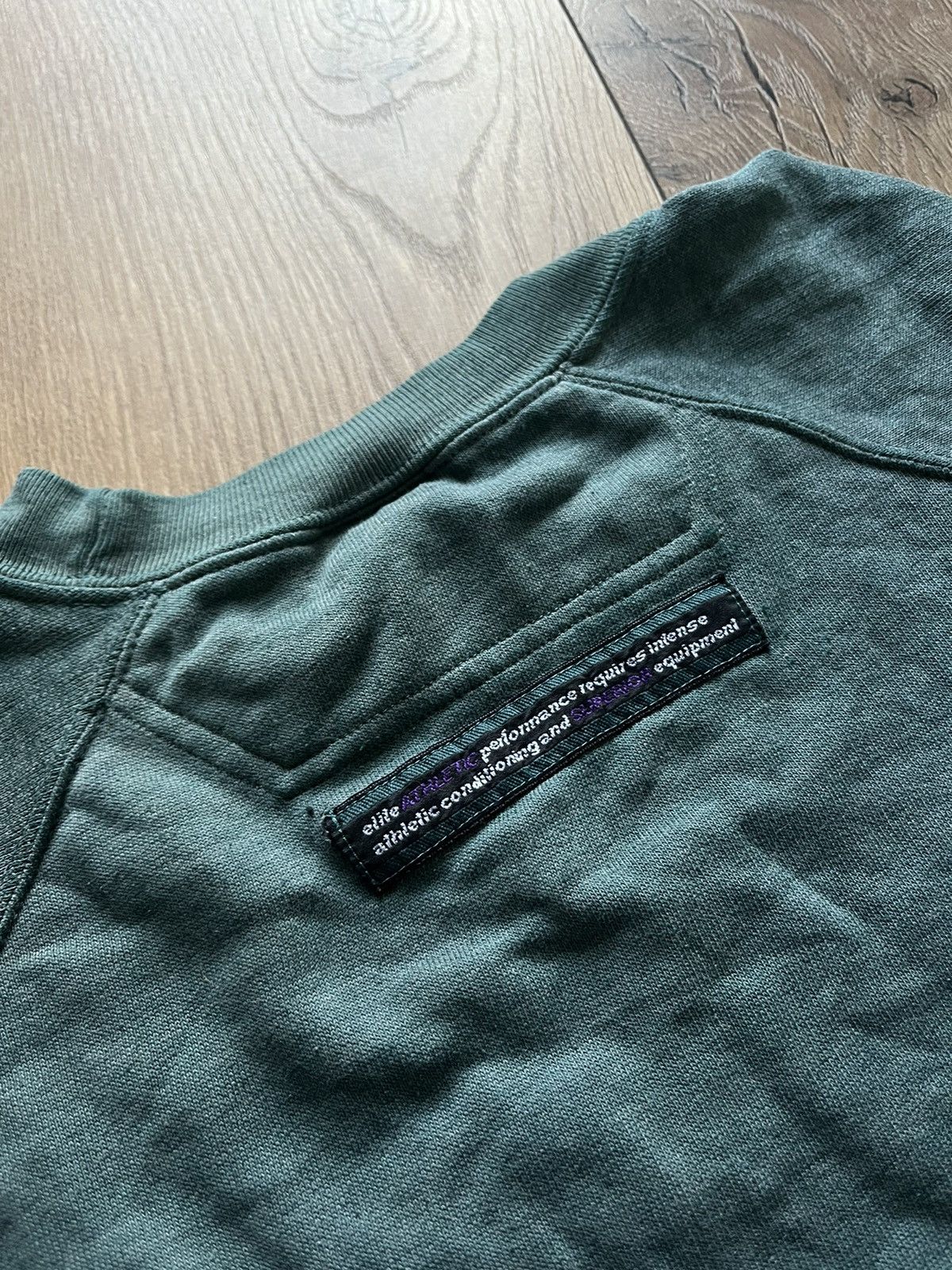 Nike × Vintage 💥 Rare 80’s Nike Vintage y2k Oversized Ice Green Sweatshirt Size S / US 4 / IT 40 - 10 Thumbnail
