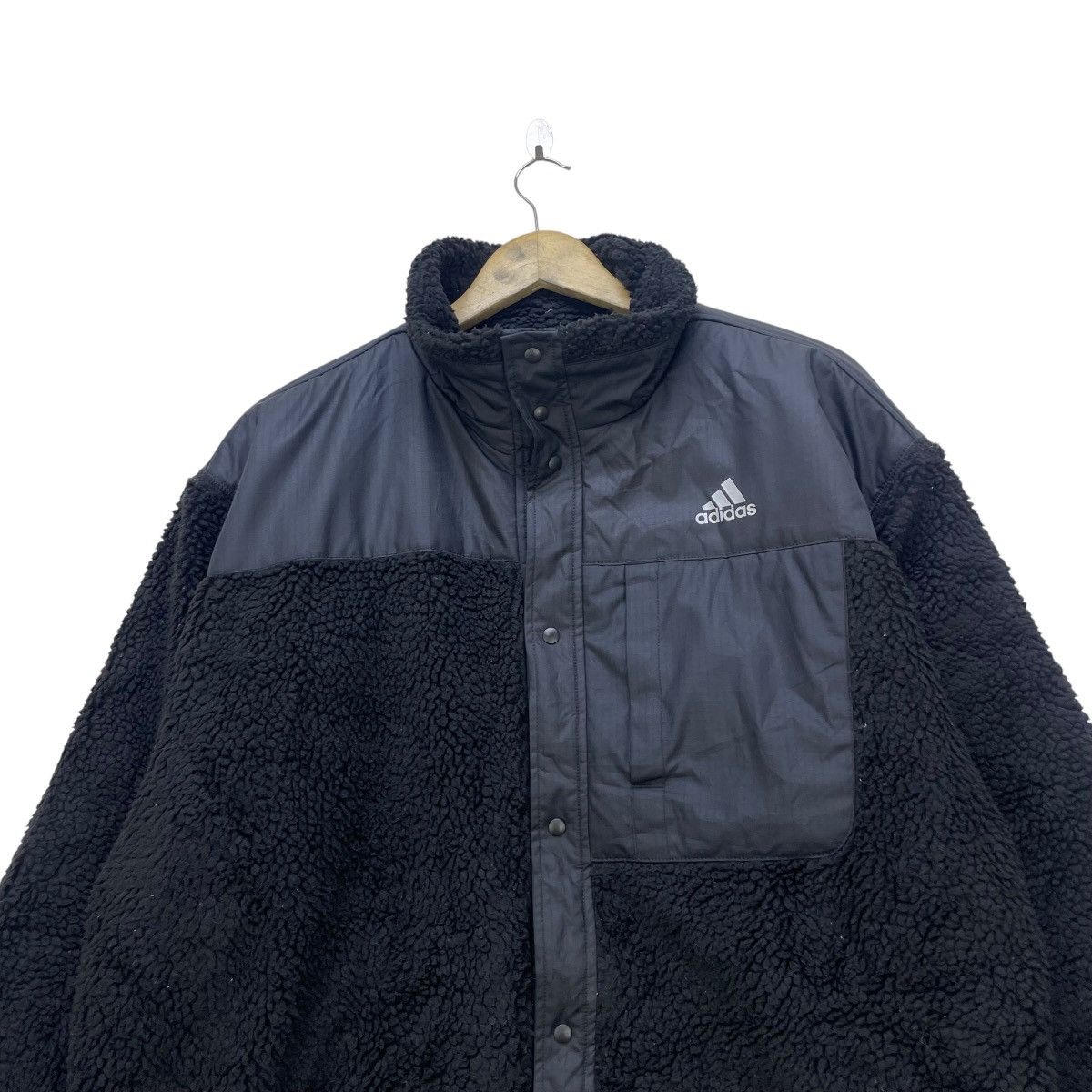 Adidas Adidas Sherpa Jacket Size US M / EU 48-50 / 2 - 3 Thumbnail