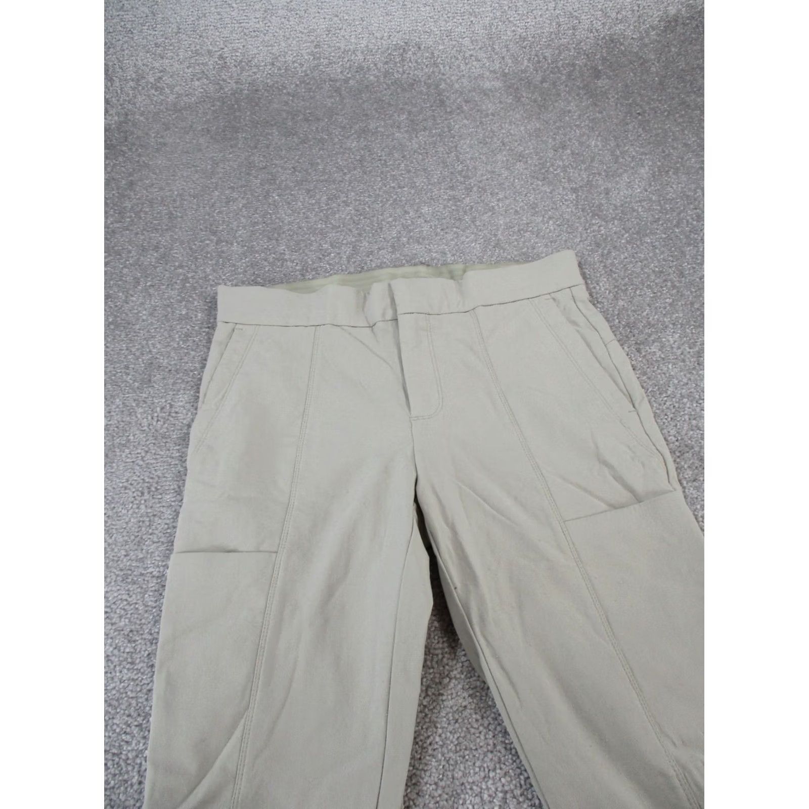 Athleta Athleta Pants Womens 2 Wander Stash Skinny Beige Knit Nylon Spandex Read Size 26" / US 2 / IT 38 - 6 Thumbnail