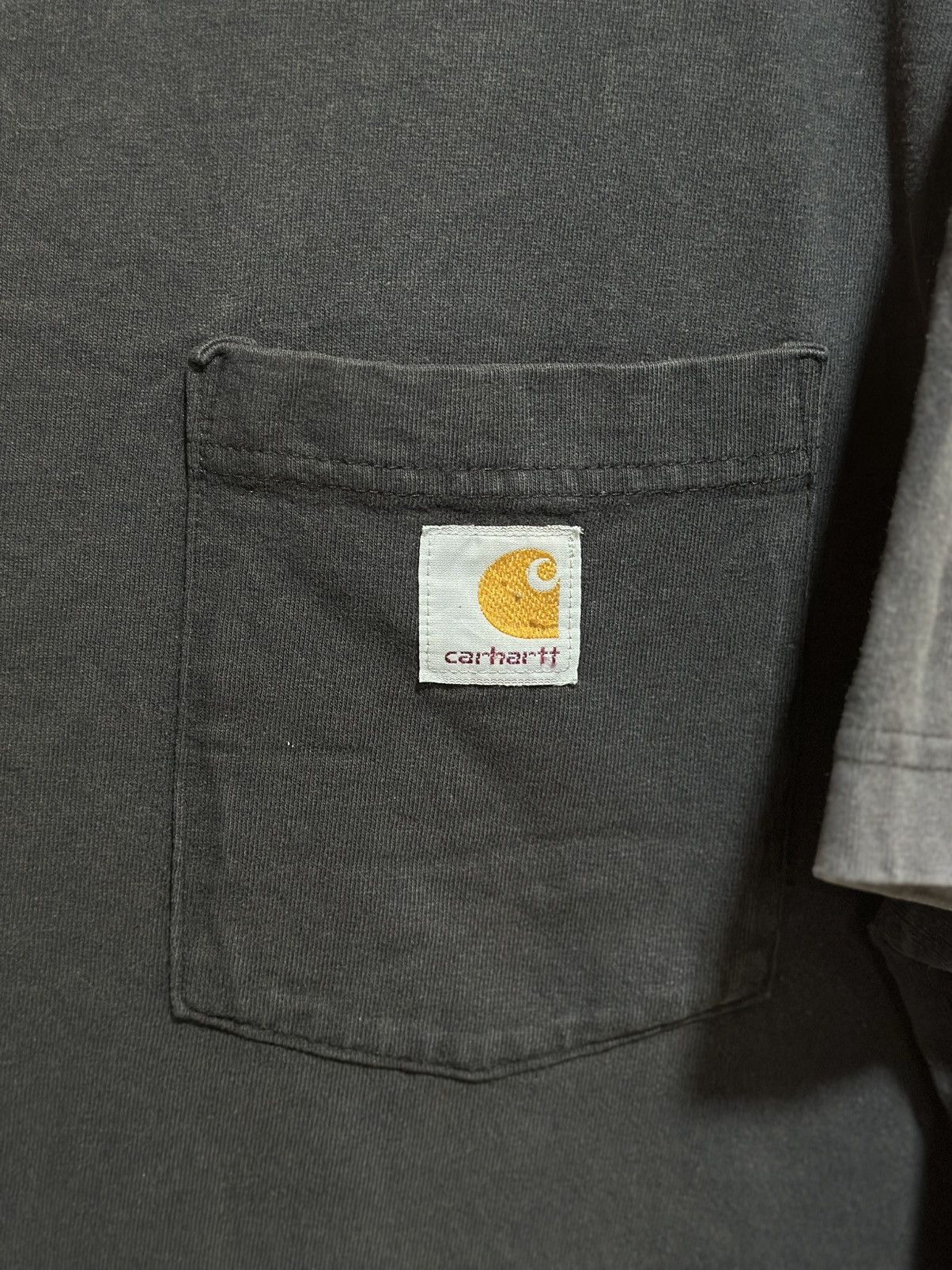 Carhartt × Vintage Vintage Carhartt Pocket Tee Distress Tee Size US S / EU 44-46 / 1 - 2 Thumbnail