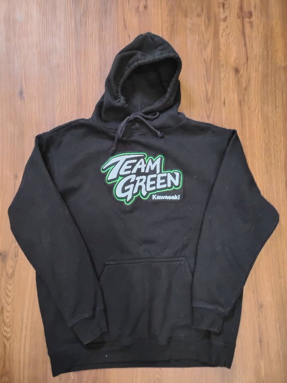 Other Kawasaki Racing Team Green Embroidered Hoodie Sweatshirt Size US L / EU 52-54 / 3 - 2 Thumbnail
