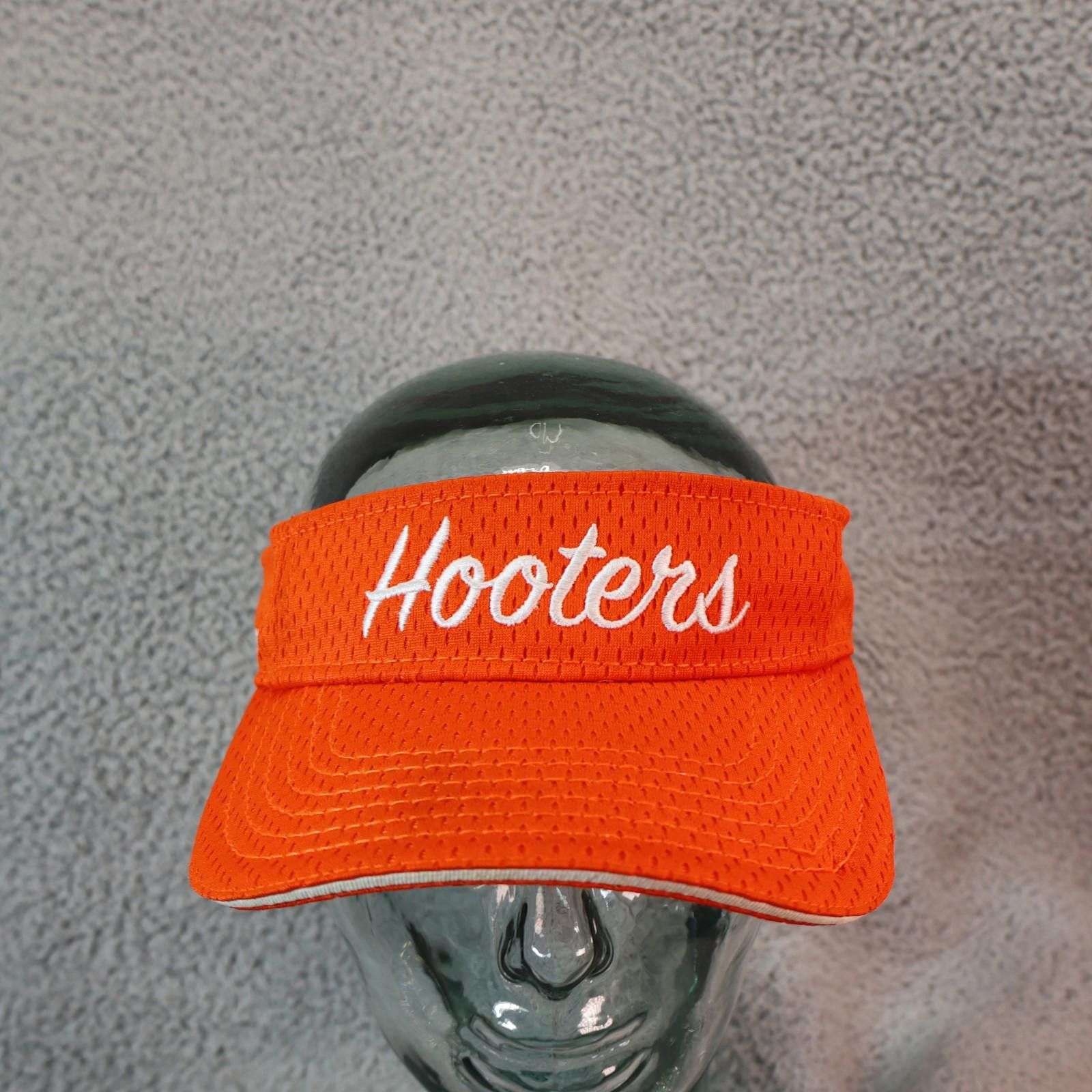 Other Vtg Hooters Visor Owl's Nest Orange Mesh Hat Cap Otto Size ONE SIZE - 1 Thumbnail