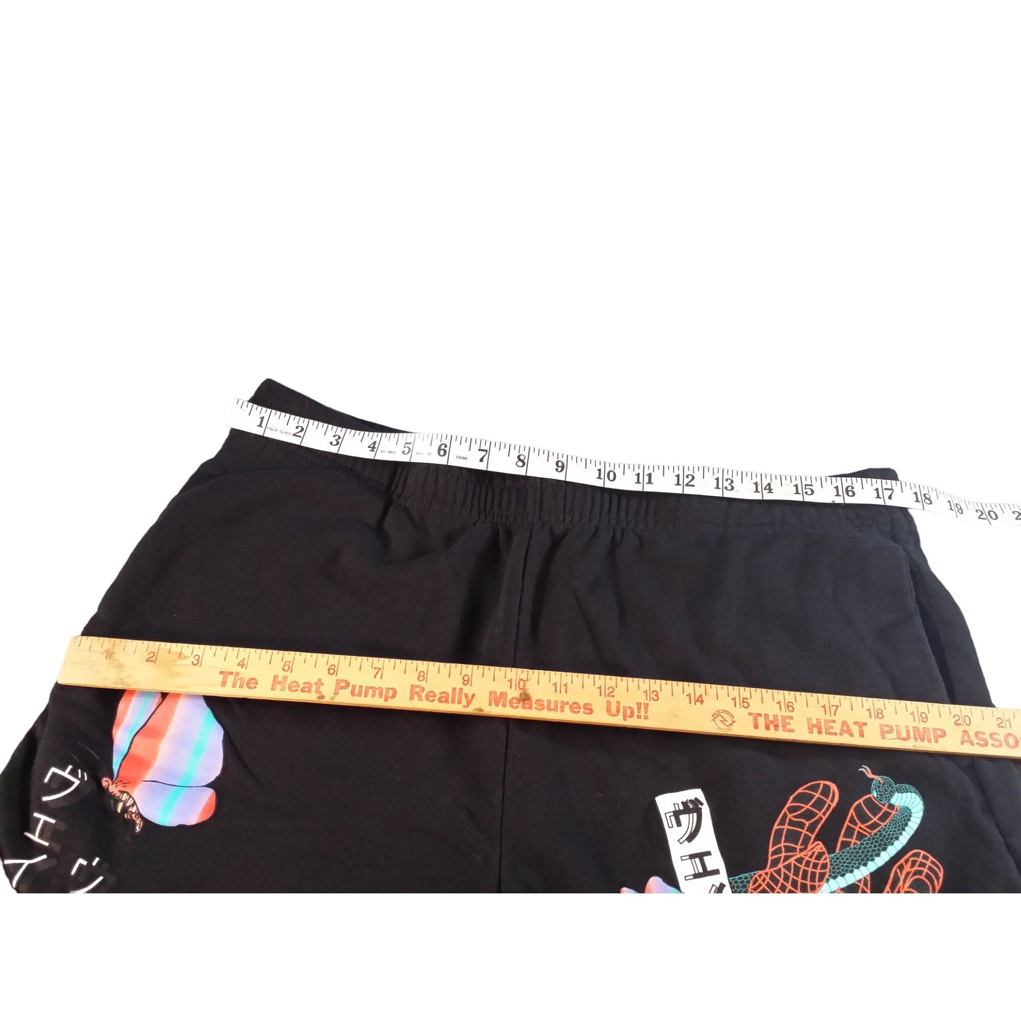 Zumiez Zumiez Vitriol Shorts Men Sz XL Black Cotton Pockets Graphic Size US 40 / EU 56 - 7 Thumbnail