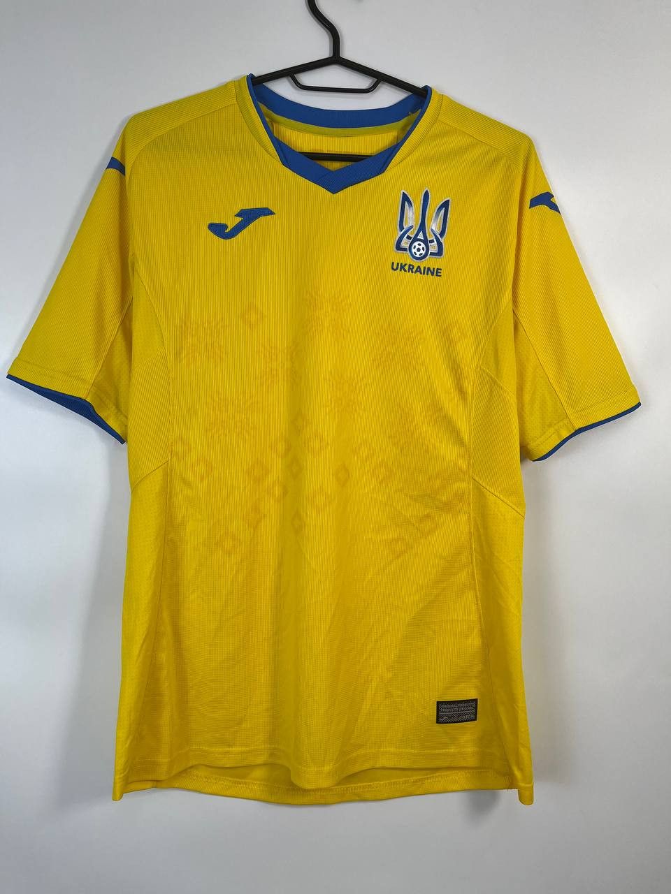 UKRAINE 2020 2021 HOME SHIRT FOOTBALL JERSEY JOMA Sz S