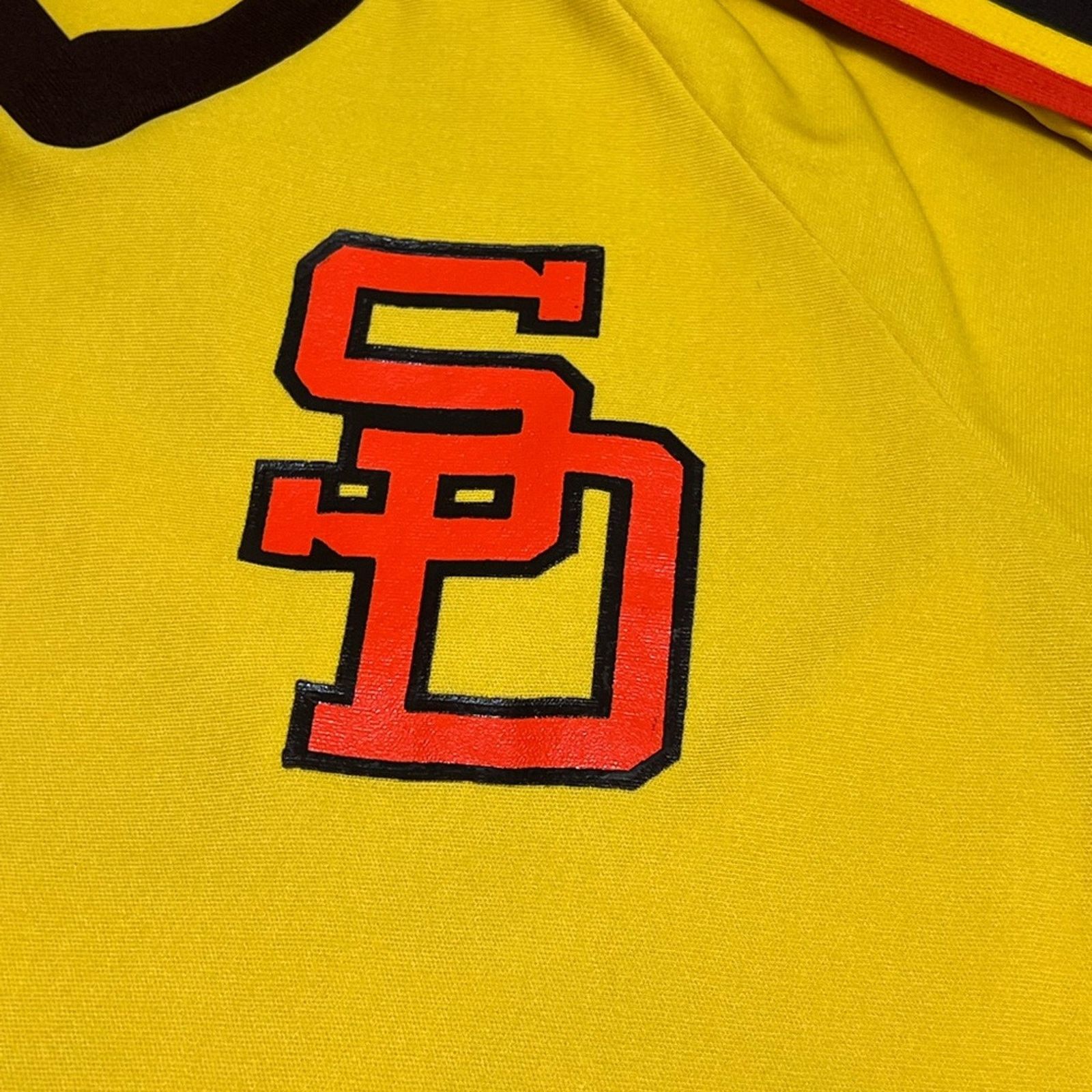 MLB 70's-80's Medalist Sand-Knit San Diego Padres Jersey XL RARE Size US XL / EU 56 / 4 - 4 Thumbnail