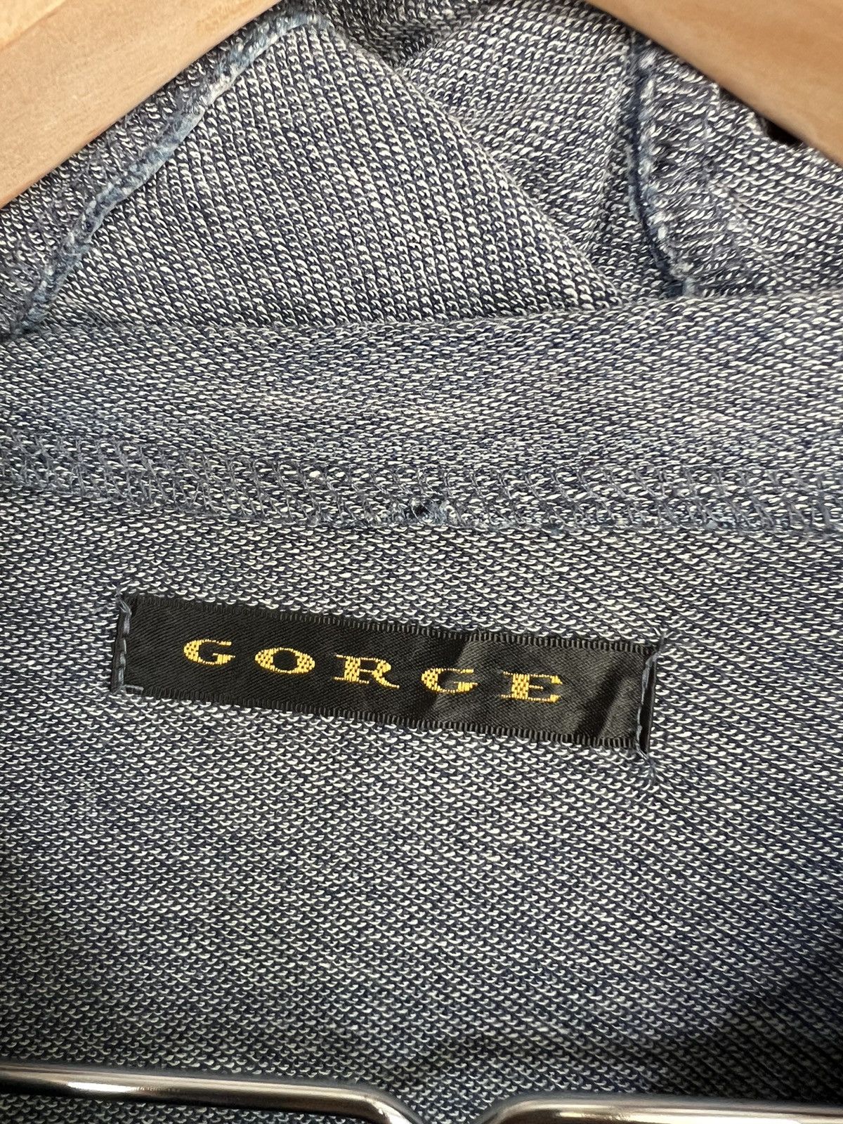 George × Indigo × Vintage Vintage Gorge Indigo Hoodies Size US M / EU 48-50 / 2 - 4 Thumbnail
