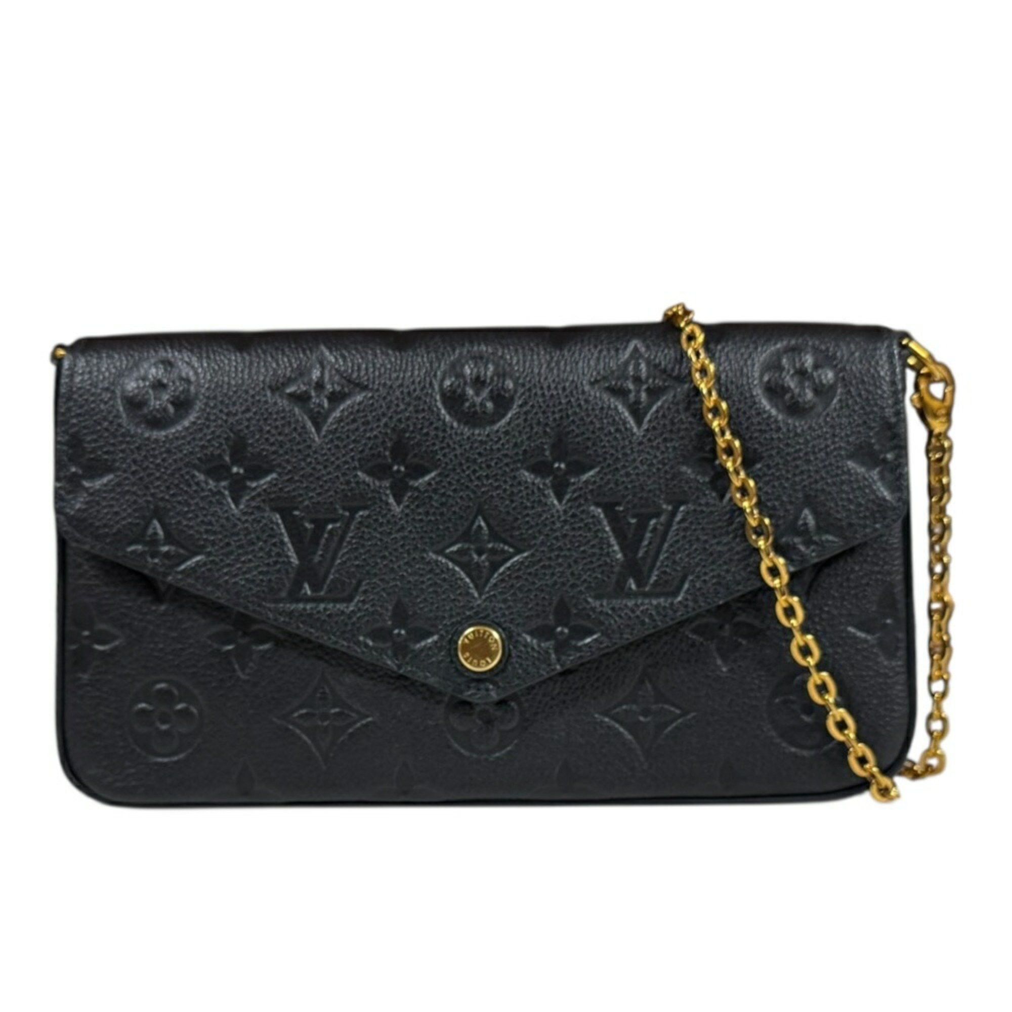 Louis Vuitton Pochette Felicie Monogram Empreinte Shoulder Bag