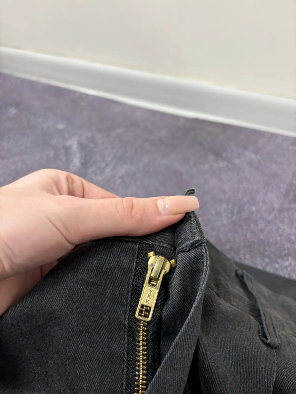 Dickies × Vintage Vintage 90s Dickies USA Black Work Hype Baggy Cargo Pants Size US 34 / EU 50 - 11 Thumbnail