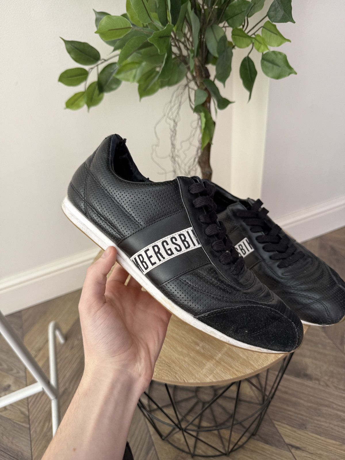 Dirk Bikkembergs Vintage Dirk Bikkembergs Leather Sneakers Size US 9 / EU 42 - 3 Thumbnail