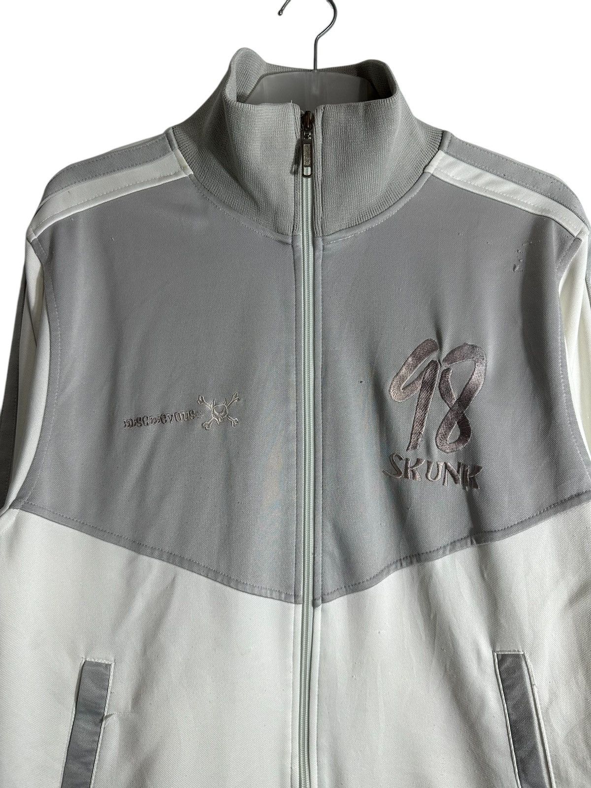 20471120 MISCHIEVOUS BLUE RABBIT SKUNK JACKET KAPITAL LGB STYLE Size US M / EU 48-50 / 2 - 3 Thumbnail