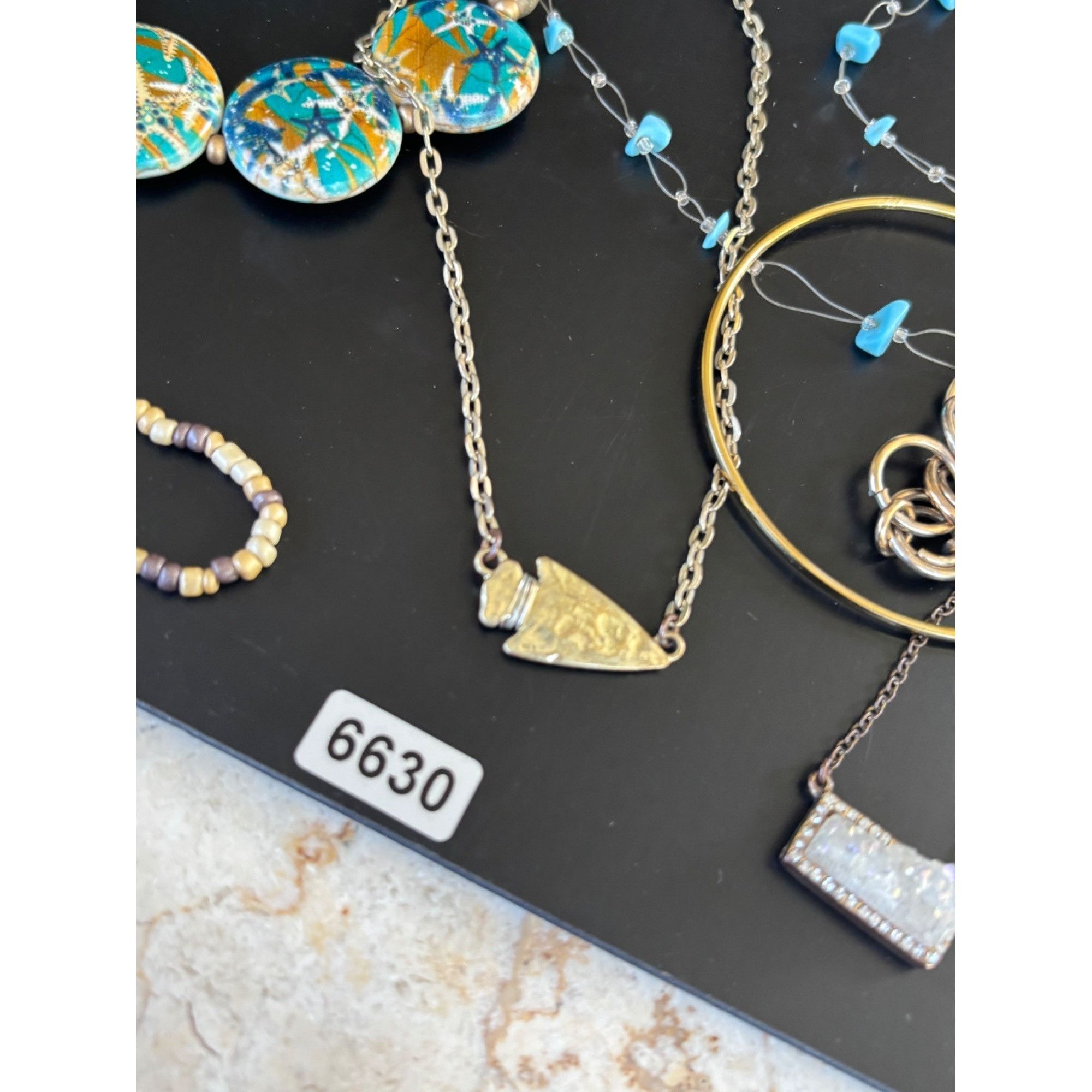 Other Assorted Jewelry Lot Featuring Bangles Bracelets Necklaces & Size ONE SIZE - 5 Thumbnail
