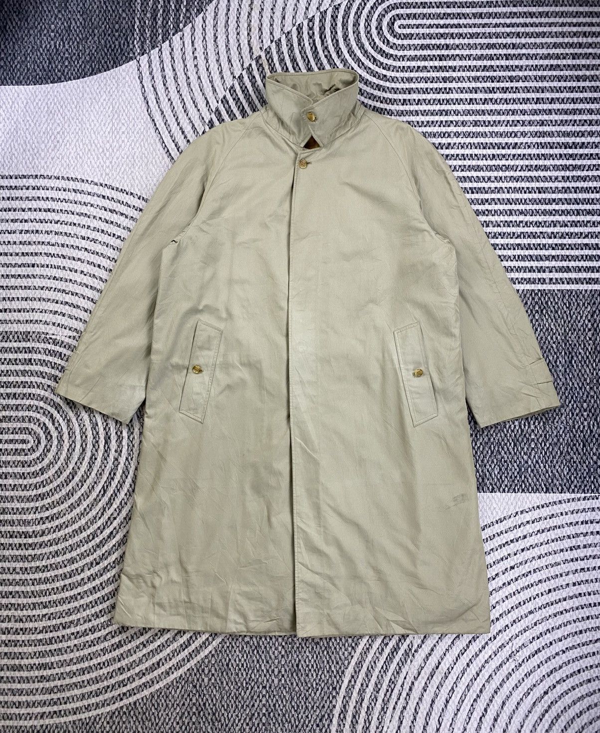Vintage Burberrys London Nova Check Trench Coat