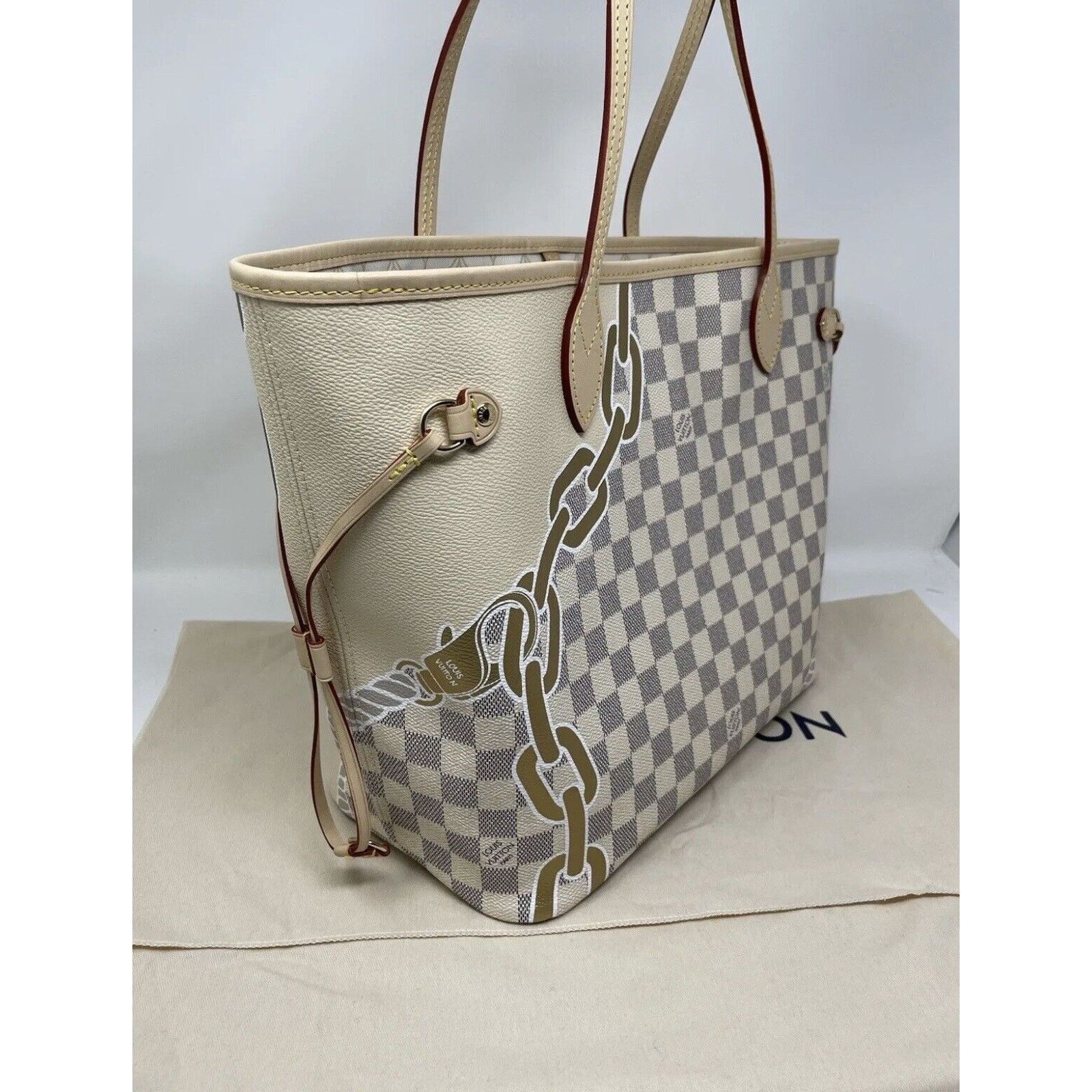 Louis Vuitton Louis Vuitton Nautical Neverfull MM - Limited Edition Size ONE SIZE - 6 Thumbnail
