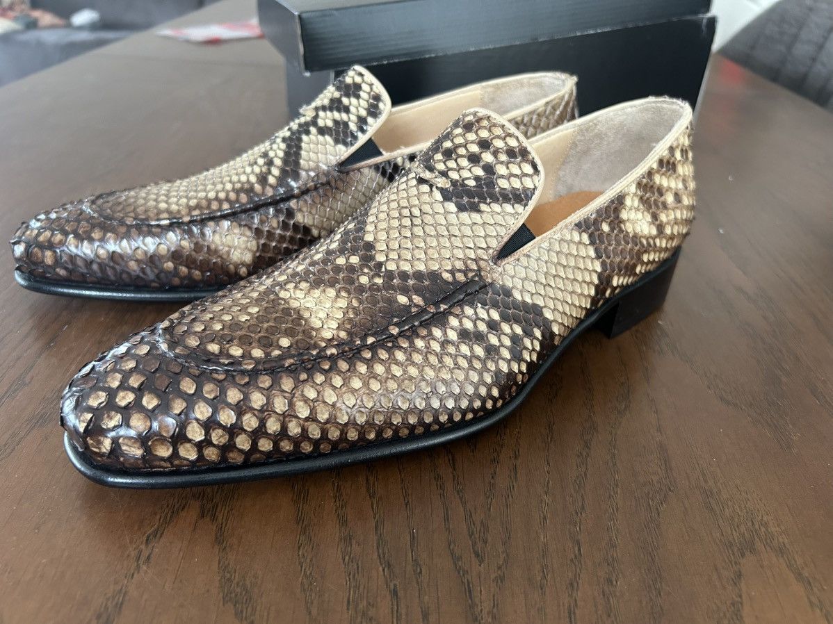 Handmade Handmade All phyton snake skin loafer Size US 10 / EU 43 - 7 Thumbnail