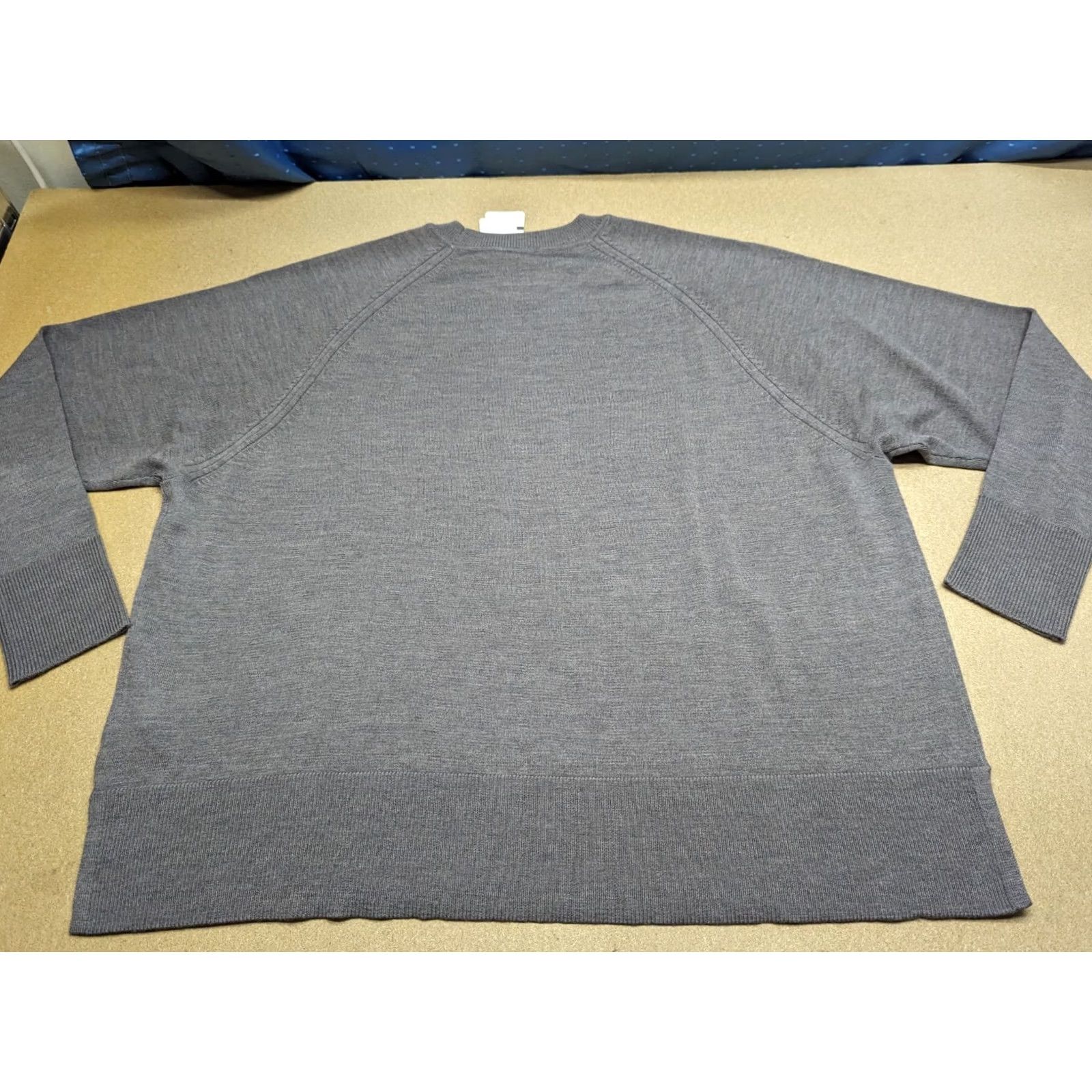 Vintage Cubus Sweater Womens 2XL Beige Merino Wool Knit Relaxed Crew Neck Long Sleeve Pullover Casual Fall Winter 2XL Womens Vente Ladies Size XXL / US 16-18 / IT 52-54 - 2 Thumbnail