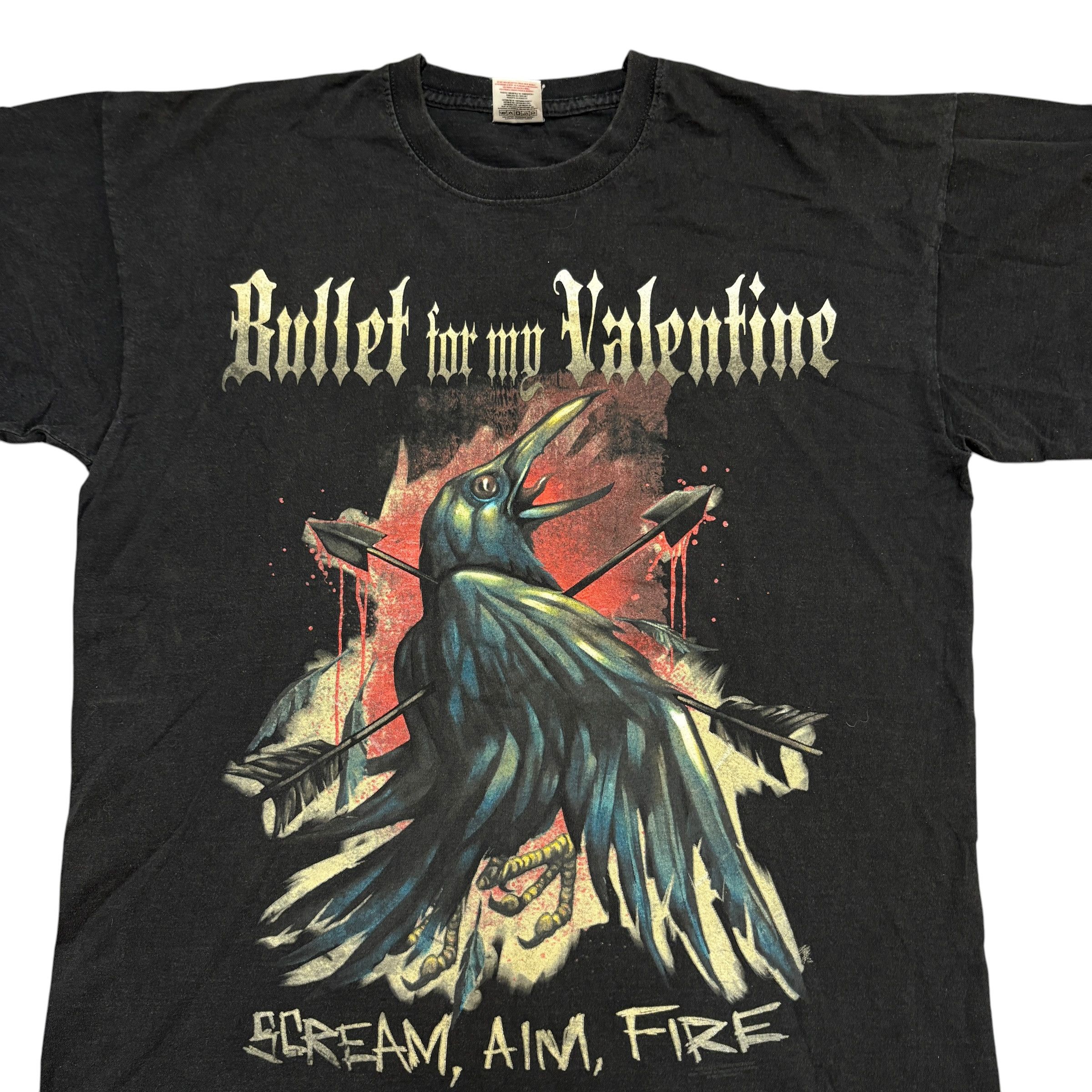 Band Tees Vintage Bullet For My Valentine Shirt Y2K Metalcore Band Tee Size US L / EU 52-54 / 3 - 4 Thumbnail