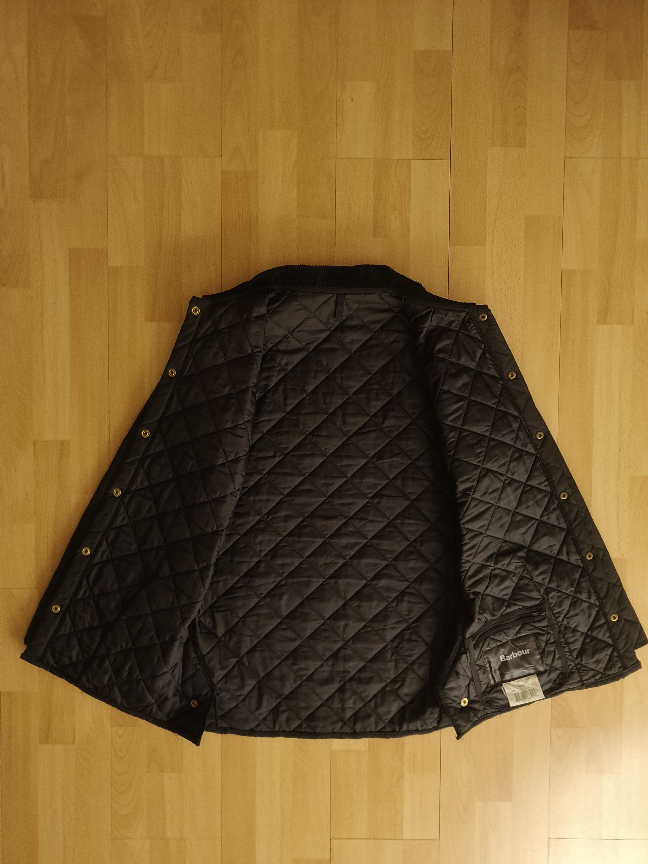 Barbour × Vintage Barbour Eskdale Jacket Dark Quilted Men's Size US S / EU 44-46 / 1 - 5 Thumbnail