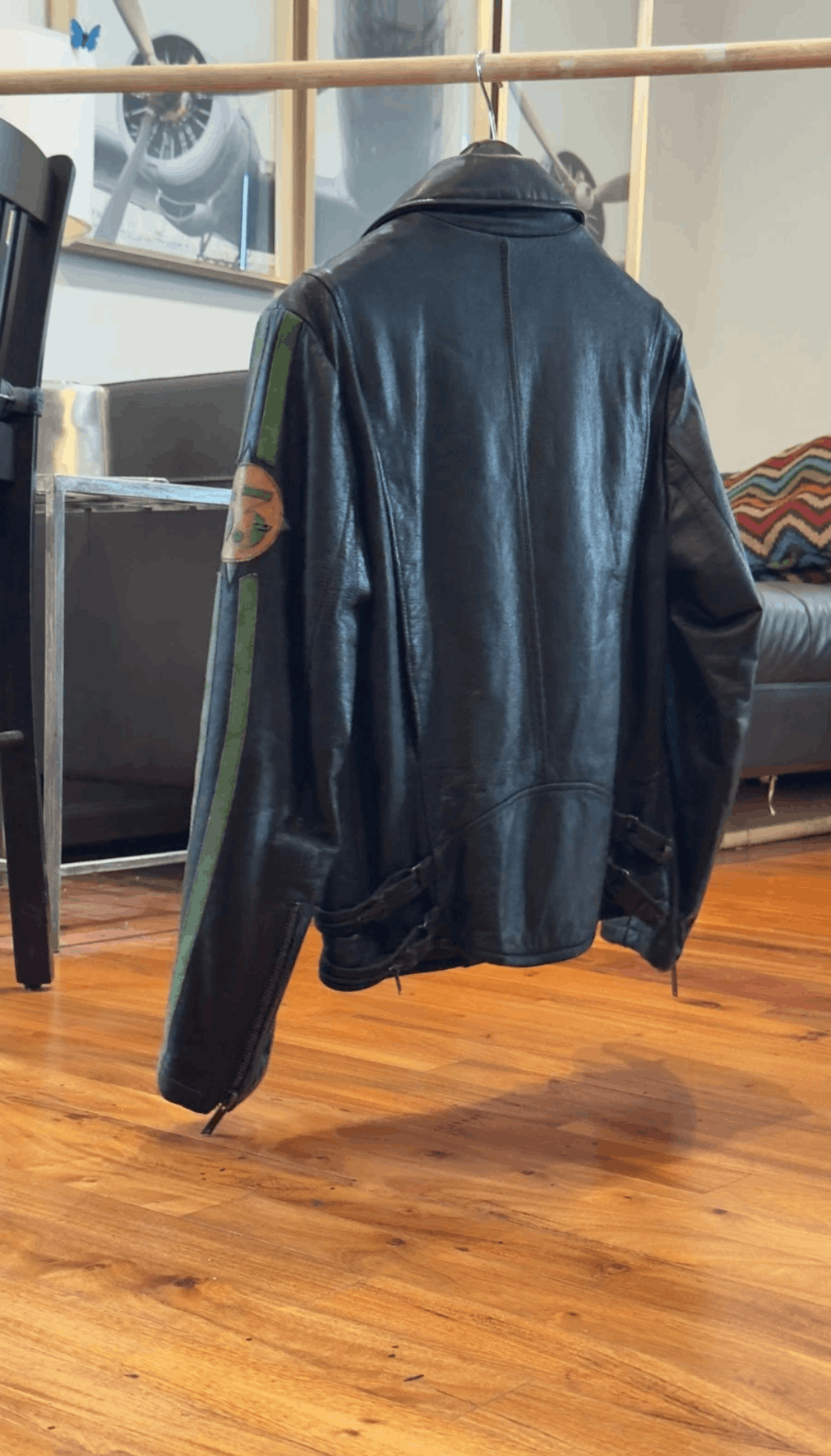 Diesel Diesel '63' Leather Motorcycle Jacket - Men's Medium - Rare Size US M / EU 48-50 / 2 - 5 Thumbnail