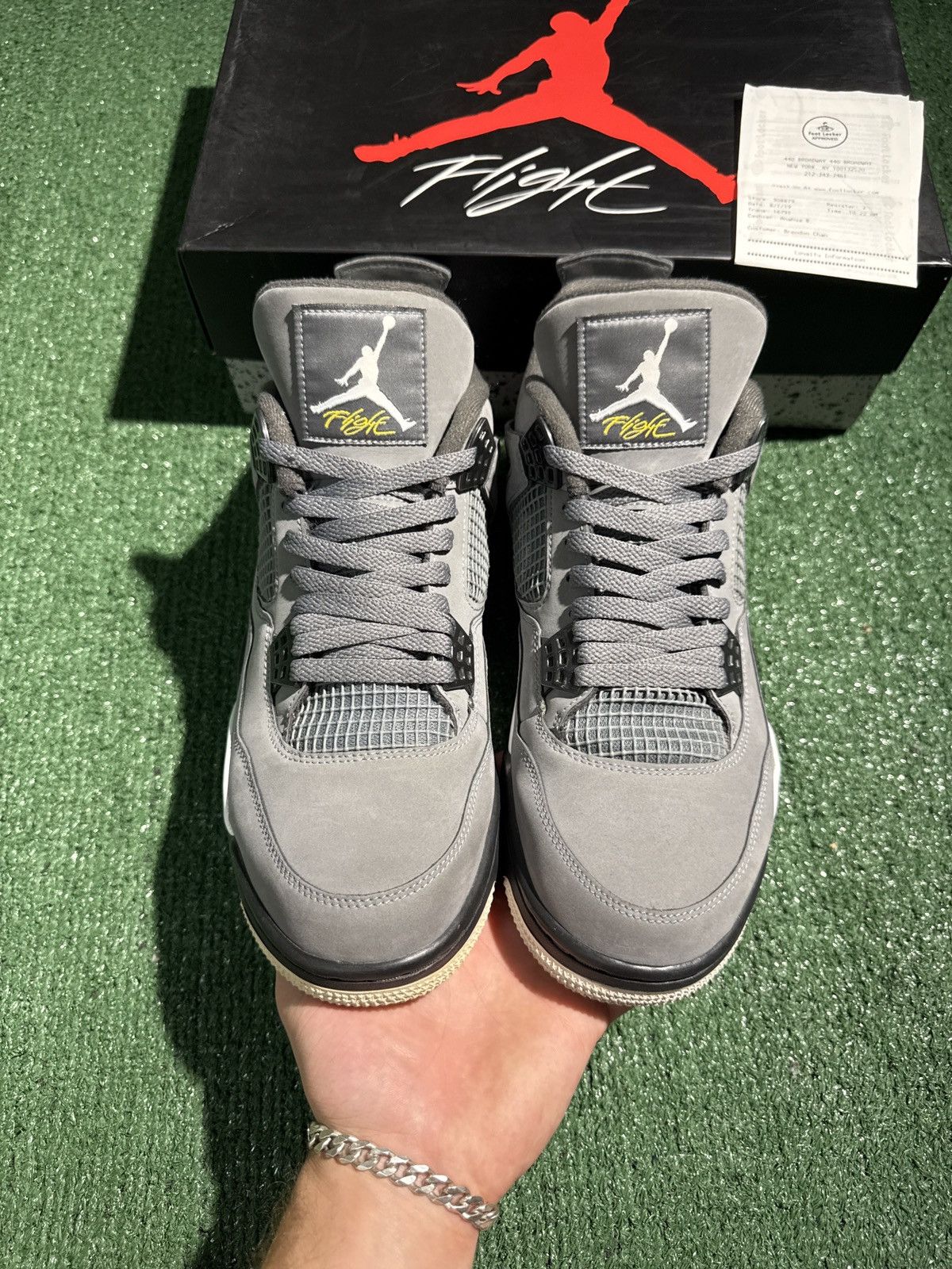 Jordan Brand Jordan 4 cool grey 2019 Size US 11 / EU 44 - 4 Thumbnail