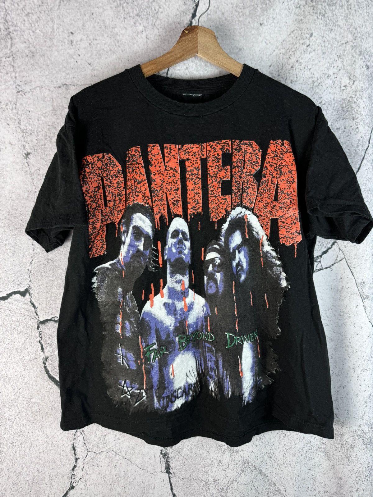 Band Tees Vintage Pantera Heavy Metal Band Tee Size US L / EU 52-54 / 3 - 1 Thumbnail