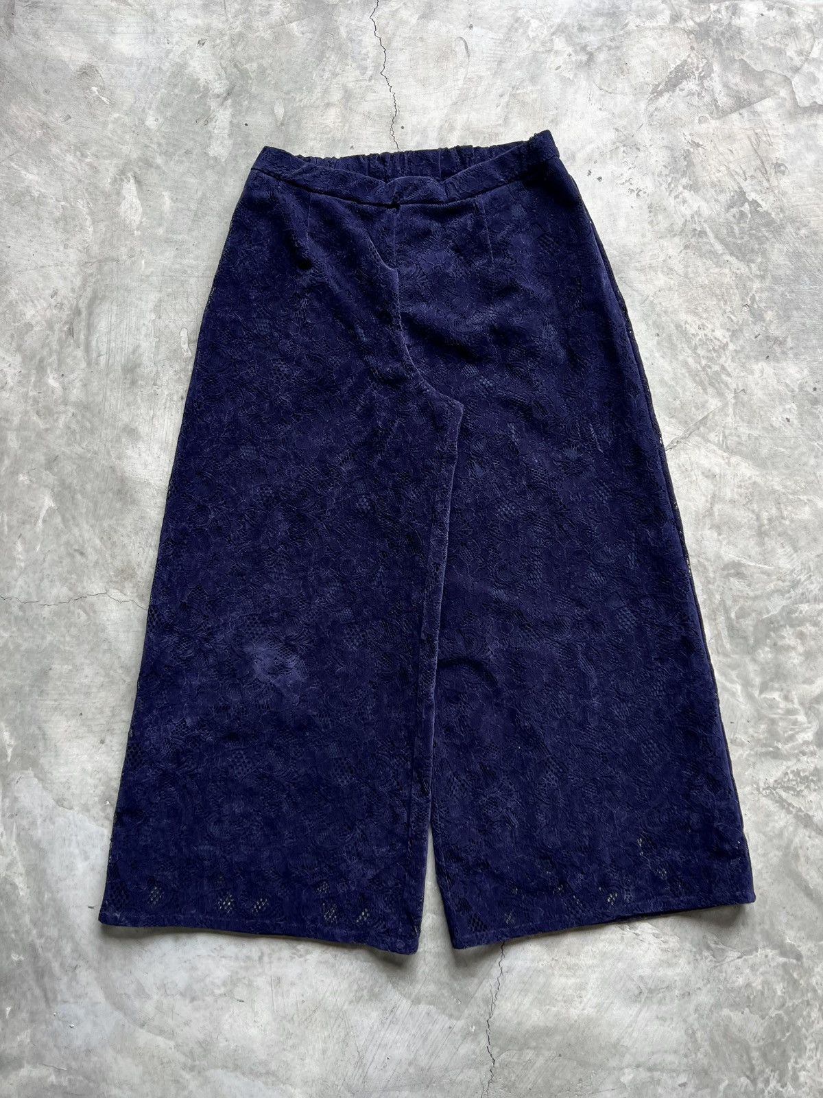 Japanese Brand Rare Limited Edition Atsuro Tayama Flower Pant Size US 34 / EU 50 - 2 Thumbnail