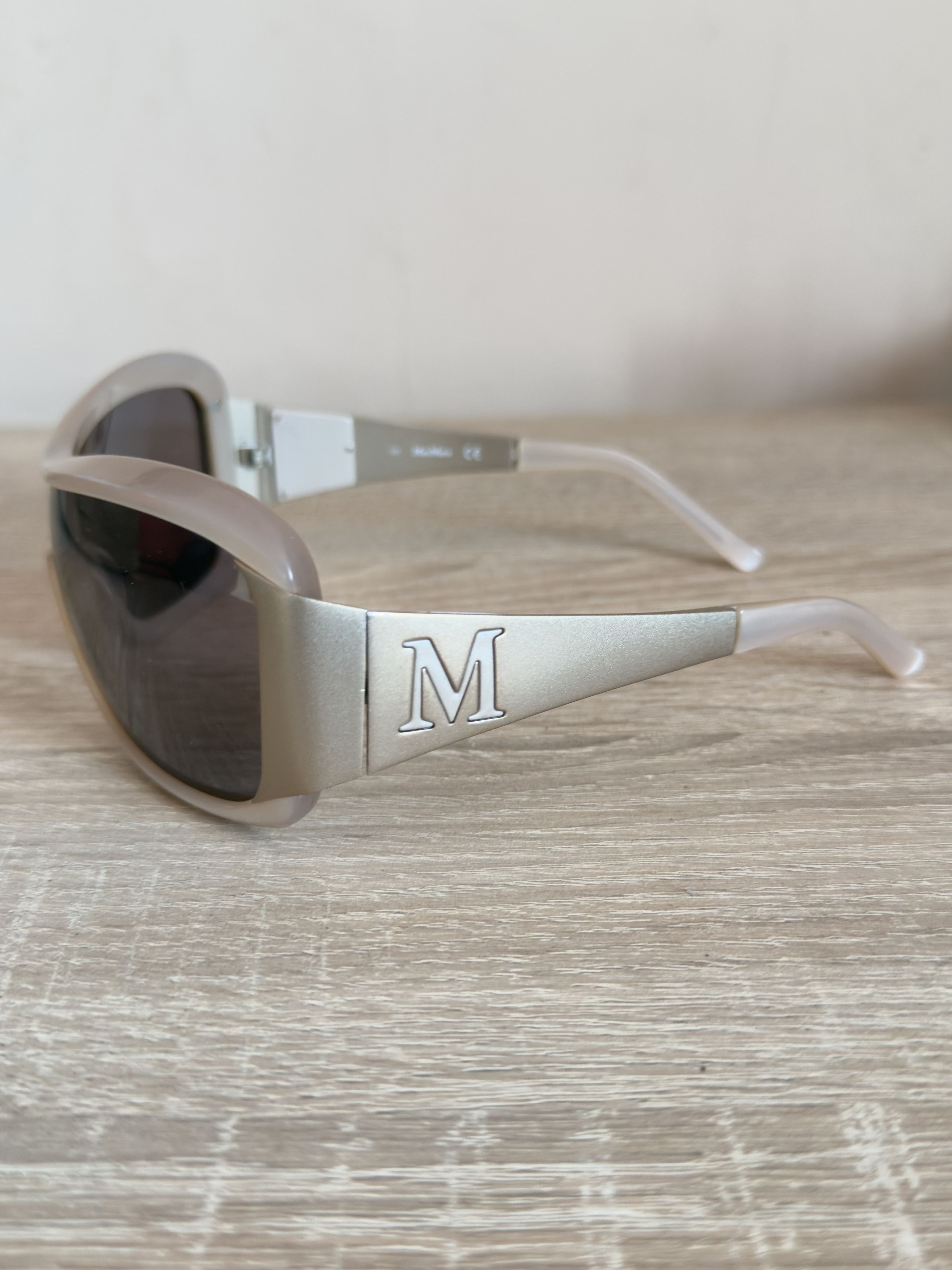 Max Mara Maxmara sunglasses mask ski M cream color Size ONE SIZE - 2 Thumbnail