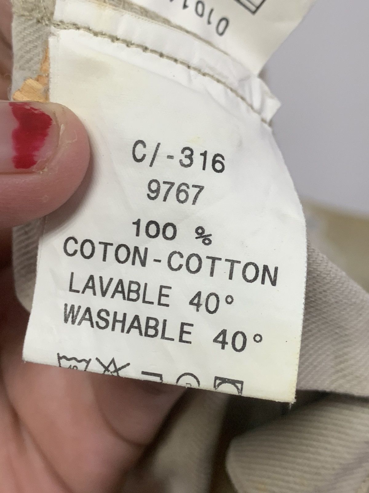 Vintage Vintage Agnes B. Homme casual pant Size US 30 / EU 46 - 20 Thumbnail