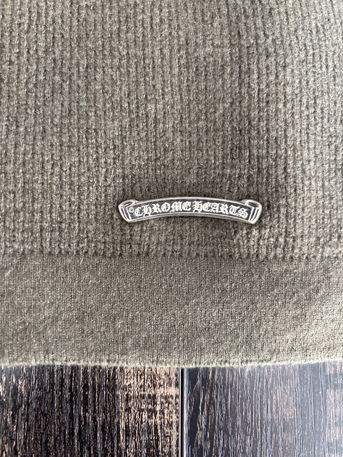Chrome Hearts Chrome Hearts Cashmere Cardigan Size US XXL / EU 58 / 5 - 6 Thumbnail