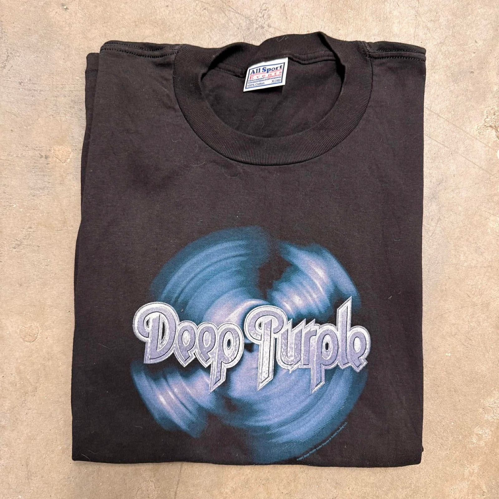 All Sport VTG 90s Deep Purple 1996 Purpendicular Tour T-Shirt XL Size US XL / EU 56 / 4 - 1 Thumbnail