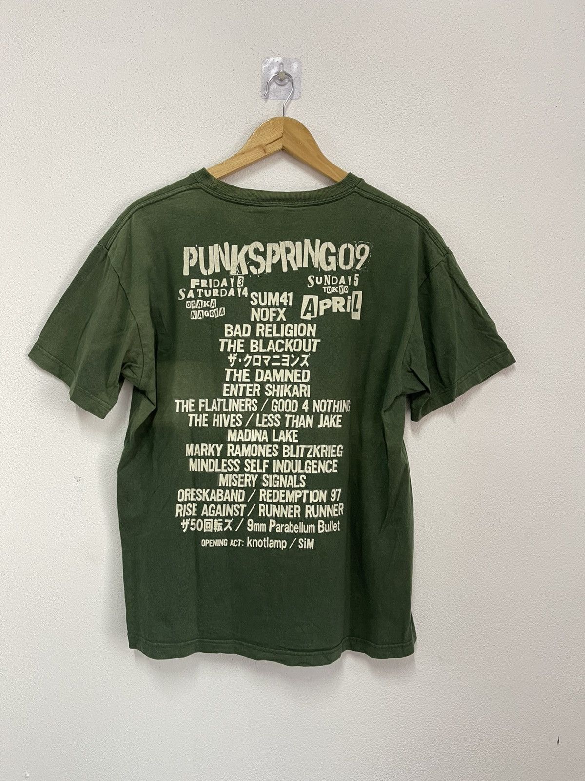 Band Tees × Japanese Brand Punk Spring 09 Rock t-shirt📸 Size US L / EU 52-54 / 3 - 2 Thumbnail