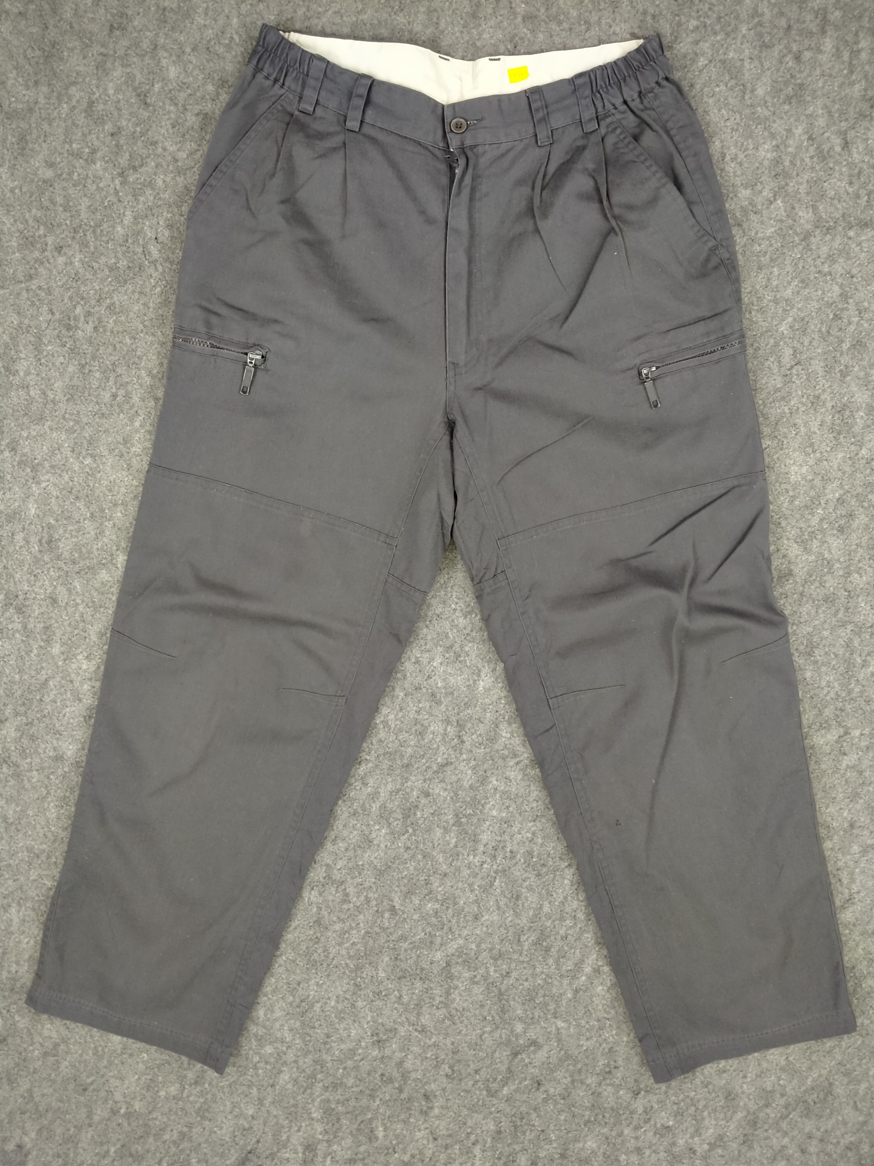 Japanese Brand Elastic/Drawstring Waist Japanese Brand Cargo 31x28.5 -CP121 Size US 31 - 1 Thumbnail