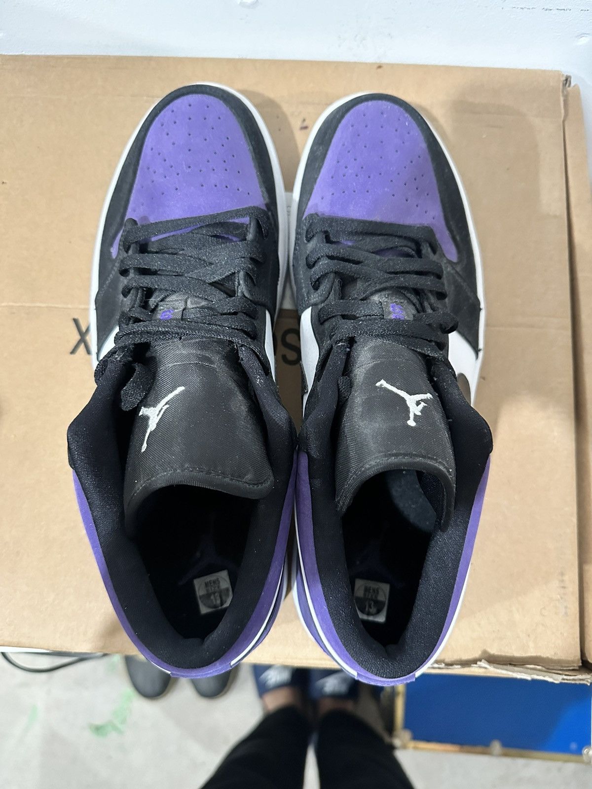 Jordan Brand Jordan 1 low court purple. Size US 13 / EU 46 - 3 Thumbnail