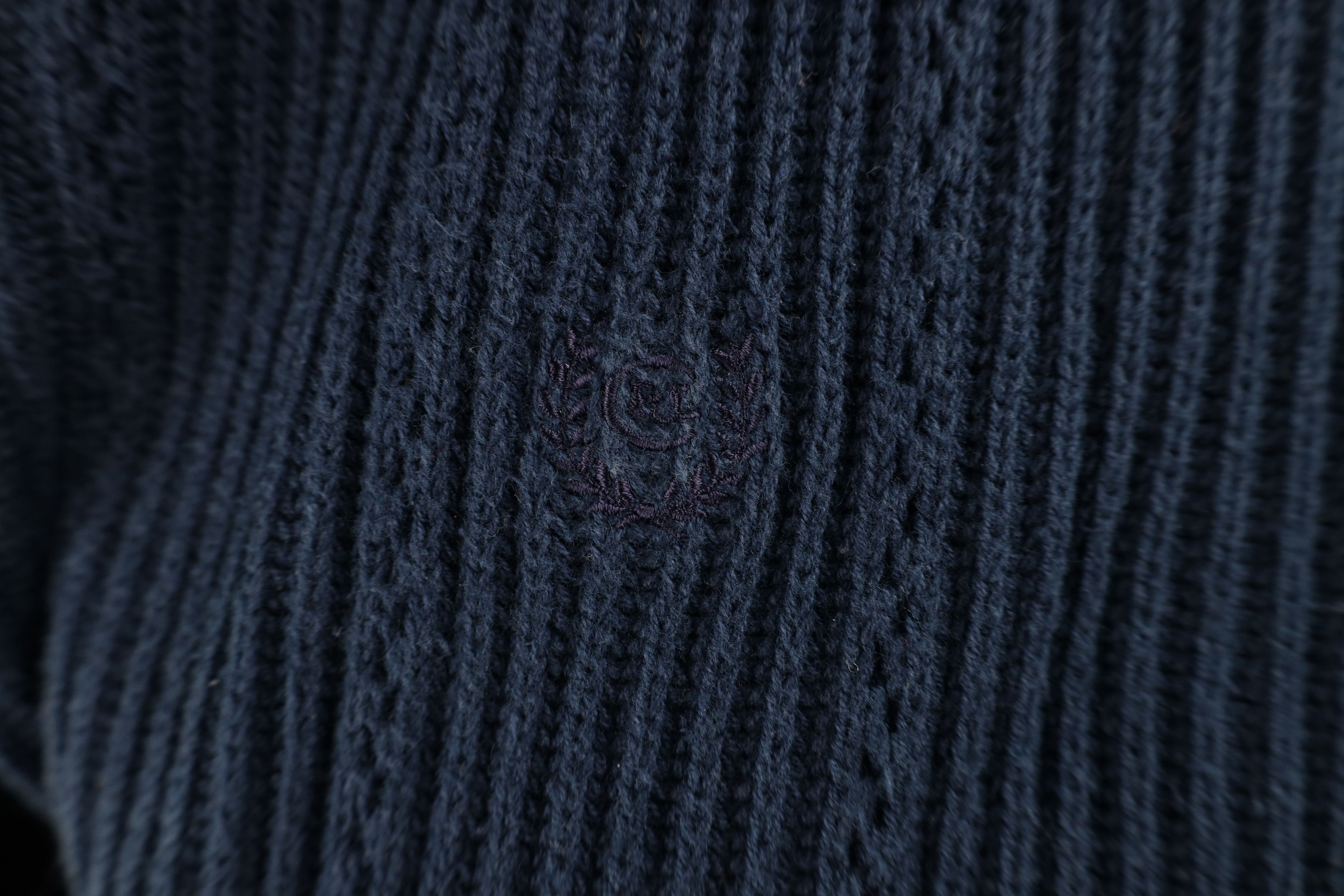 Ralph Lauren Vintage 90s Chaps Ralph Lauren Chunky Ribbed Knit Sweater Size US L / EU 52-54 / 3 - 5 Thumbnail