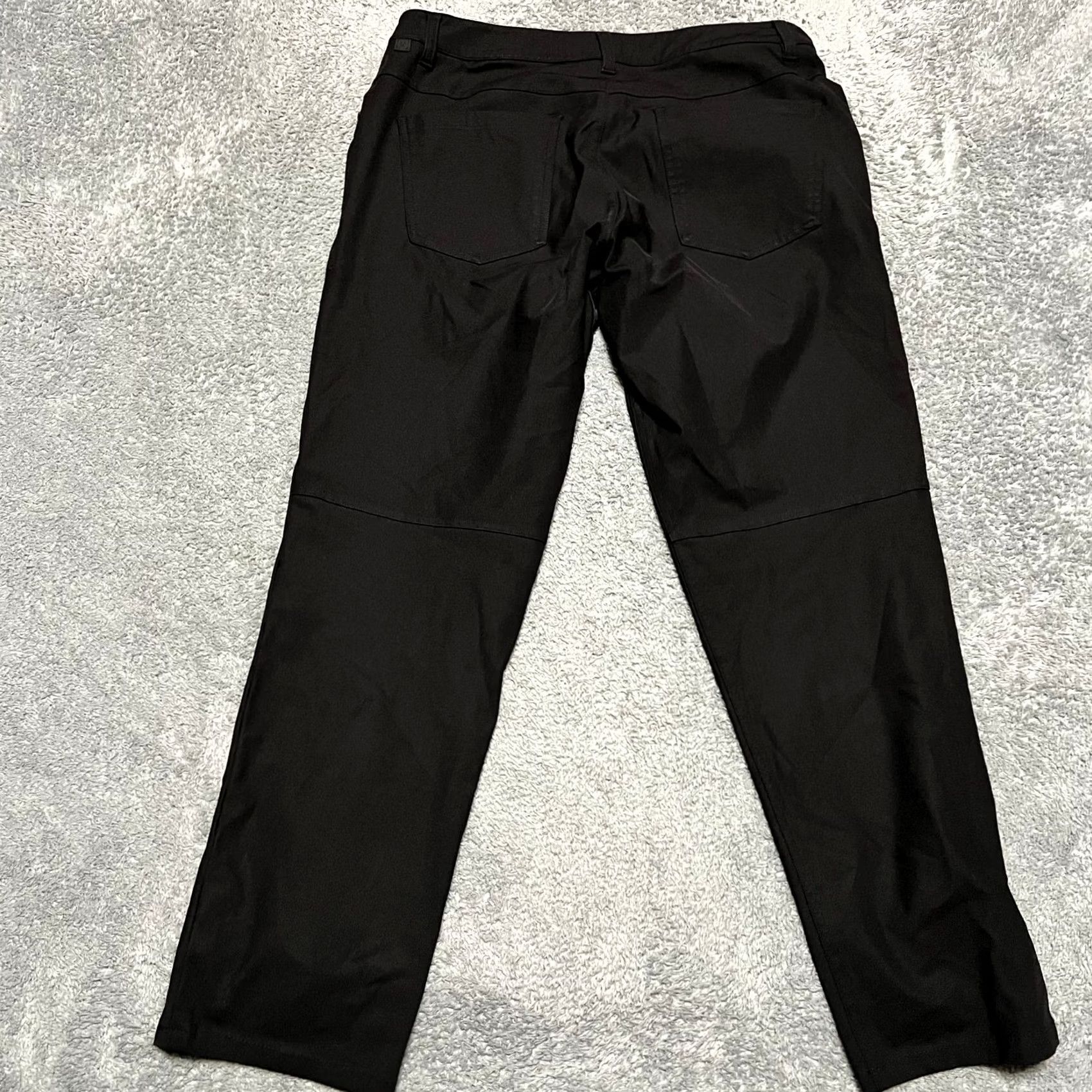 Lululemon Lululemon ABC Pants Mens 31 Black Classic Fit Warpstreme Casual Golf Stretch Size US 31 - 3 Thumbnail