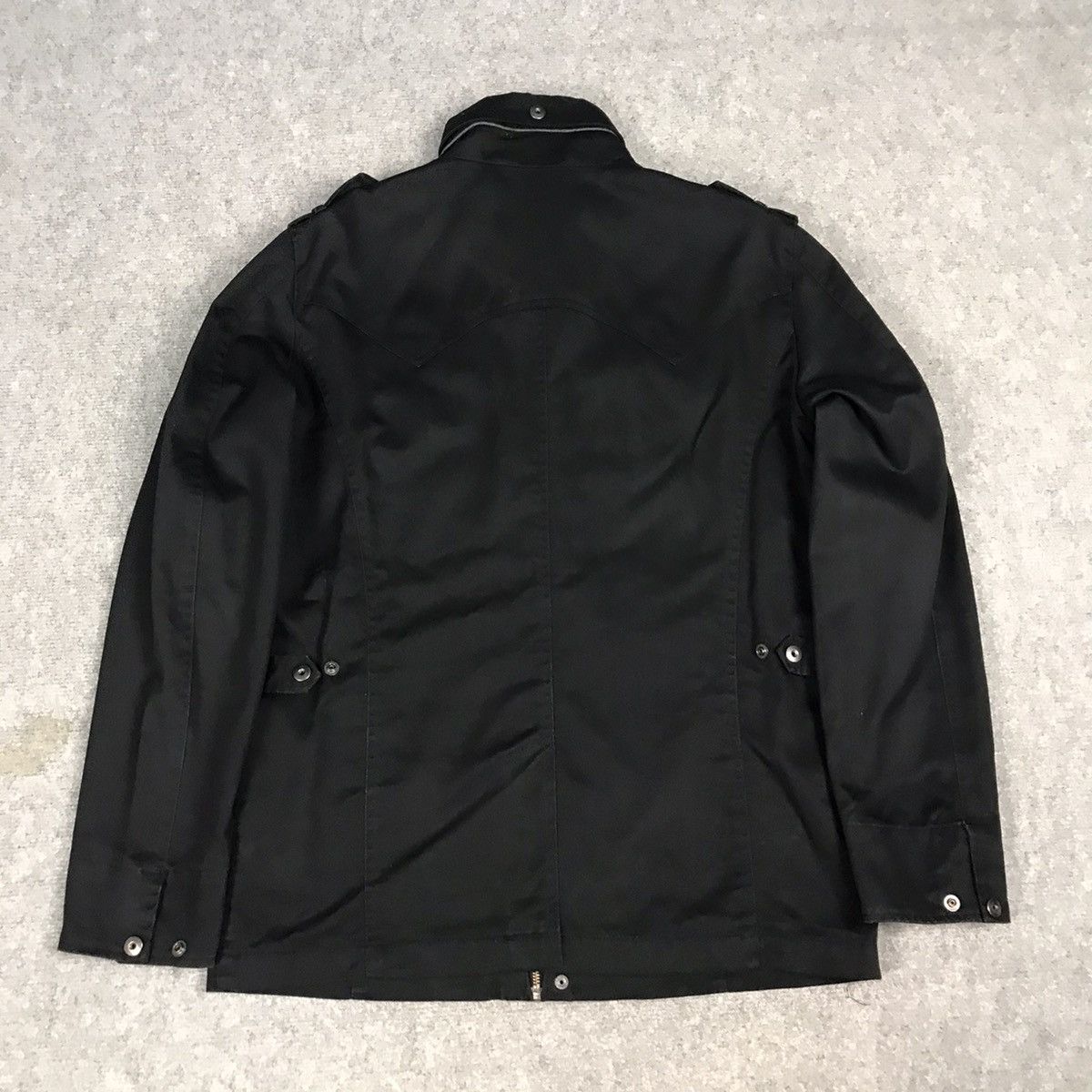 If Six Was Nine × Japanese Brand × Tornado Mart MOSSIMO BLACK PUNK JAPAN ZIPPER JACKET Size US XL / EU 56 / 4 - 6 Thumbnail