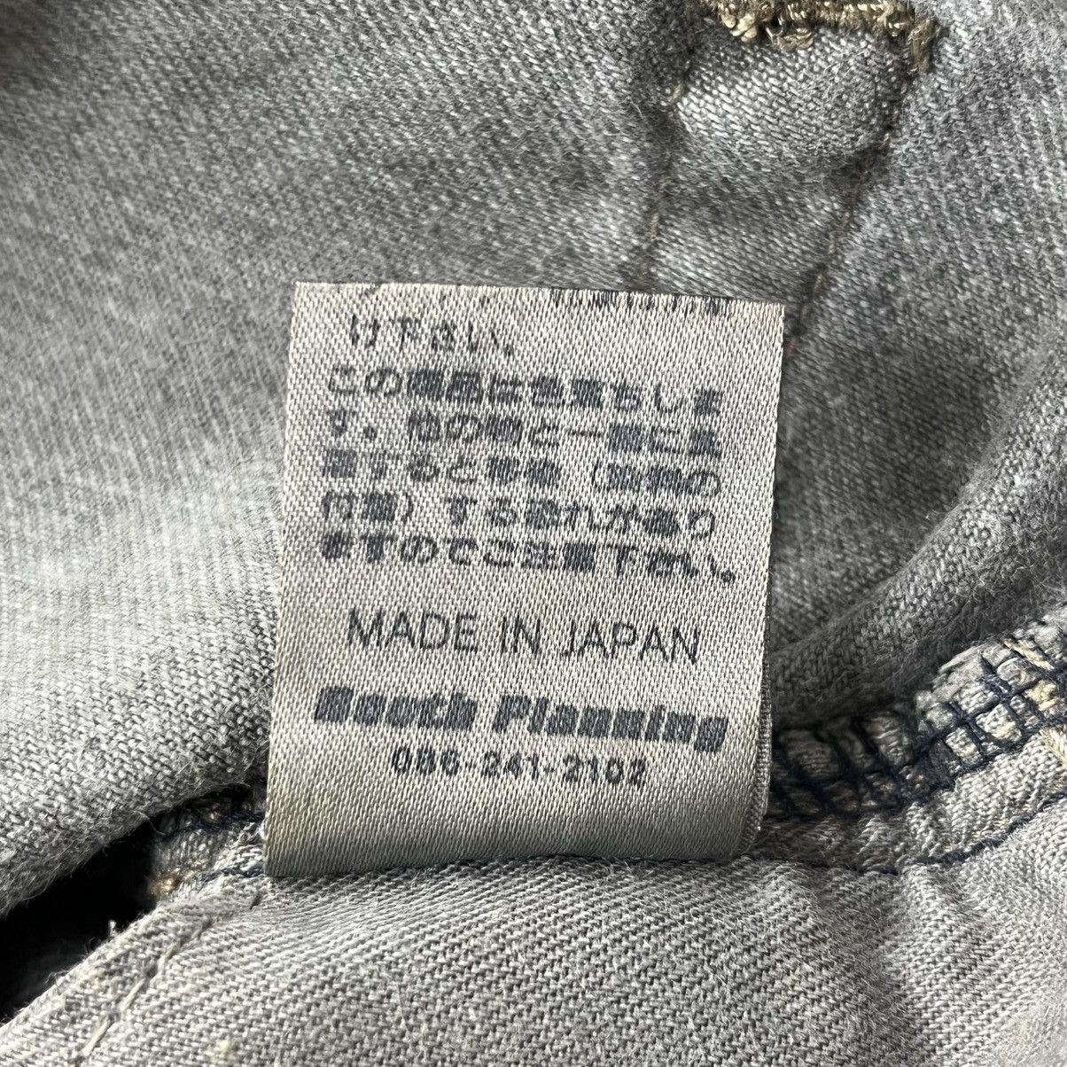 Japanese Brand Belly Belly Japanese Denim Abstract Painted Washed Jeans Size US 31 - 13 Thumbnail