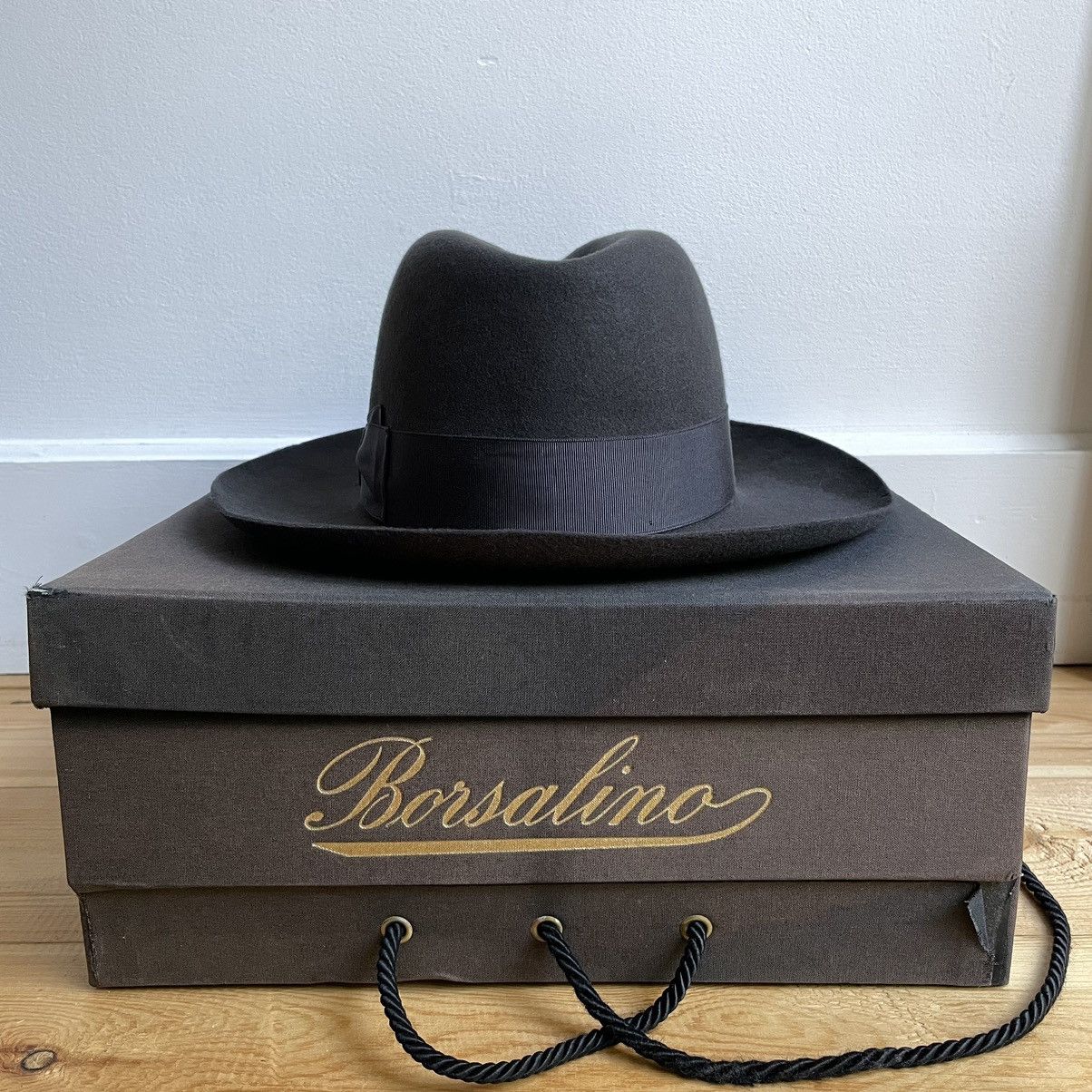 Borsalino Borsalino Amedeo S.Q. Felt Wide Brim Size ONE SIZE - 5 Thumbnail