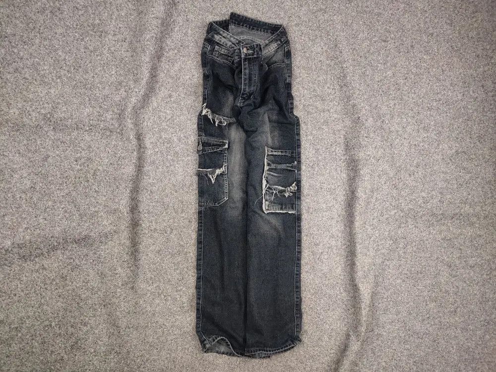 Hysteric Glamour Vtg Japan If six was nine l.g.b Style Cargo Denim Jeans Size US 32 / EU 48 - 1 Thumbnail