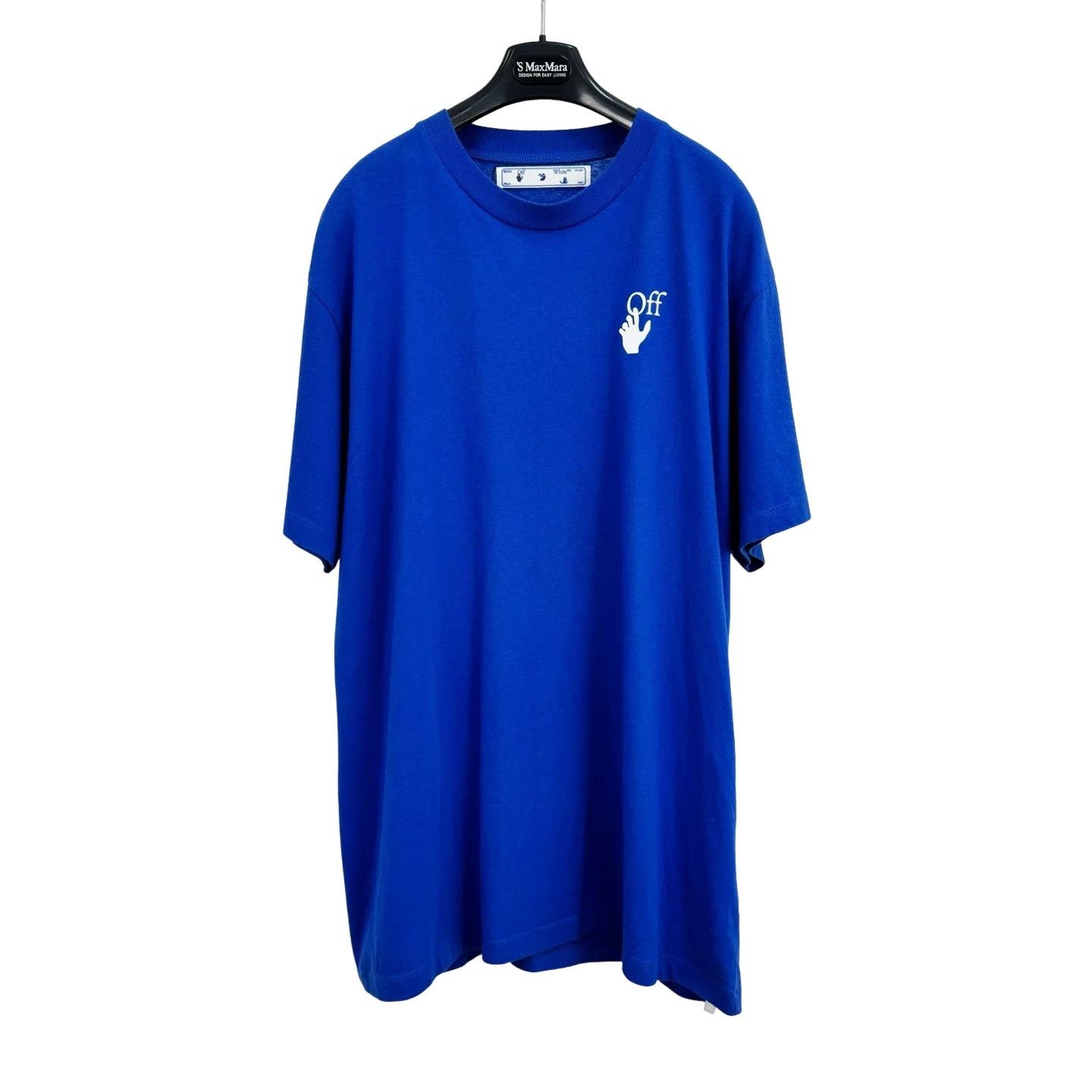 Off-White Off-White Arrow Logo Print T-Shirt Blue Size S Size US S / EU 44-46 / 1 - 1 Thumbnail