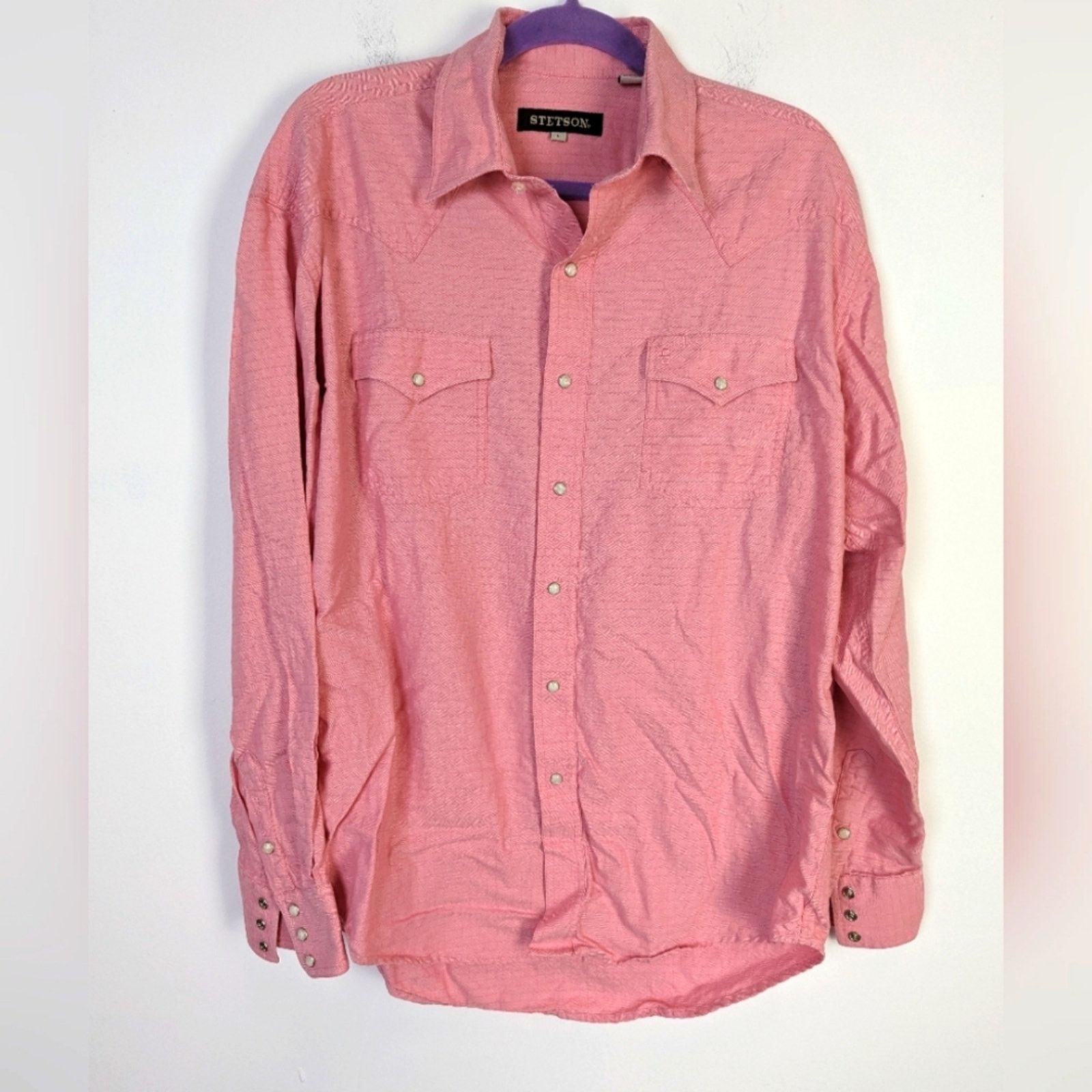 Stetson Stetson Western Button Front Shirt L Size US L / EU 52-54 / 3 - 1 Thumbnail