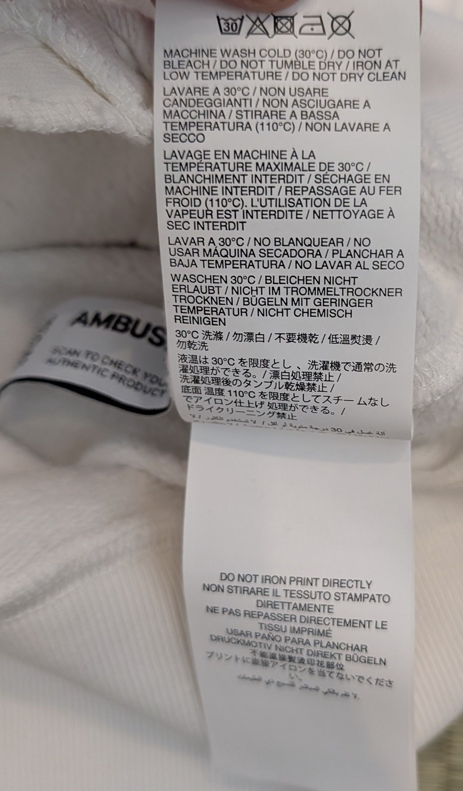 Ambush Design Ambush Tokyo Workshop Exclusive Hoodie Made in Portugal Size US S / EU 44-46 / 1 - 5 Thumbnail